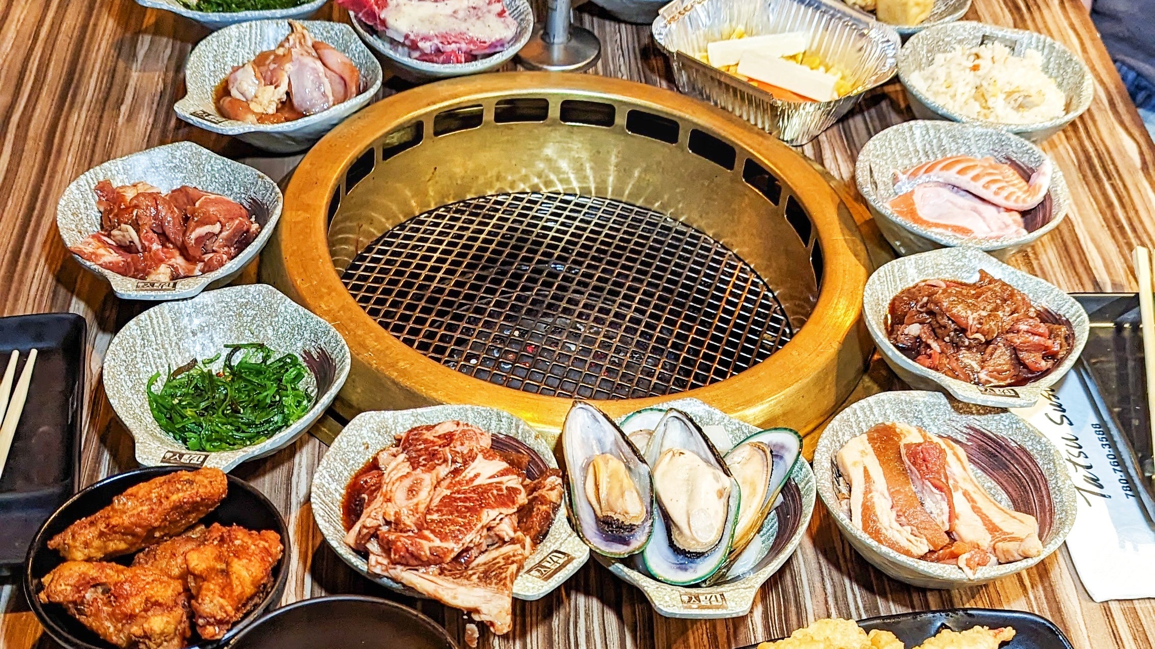 NEW AYCE Sushi and Korean BBQ Restaurant Downtown YEG!