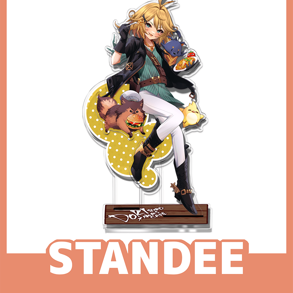 Accessory Dokibird x Noms Cafe Acrylic Standee