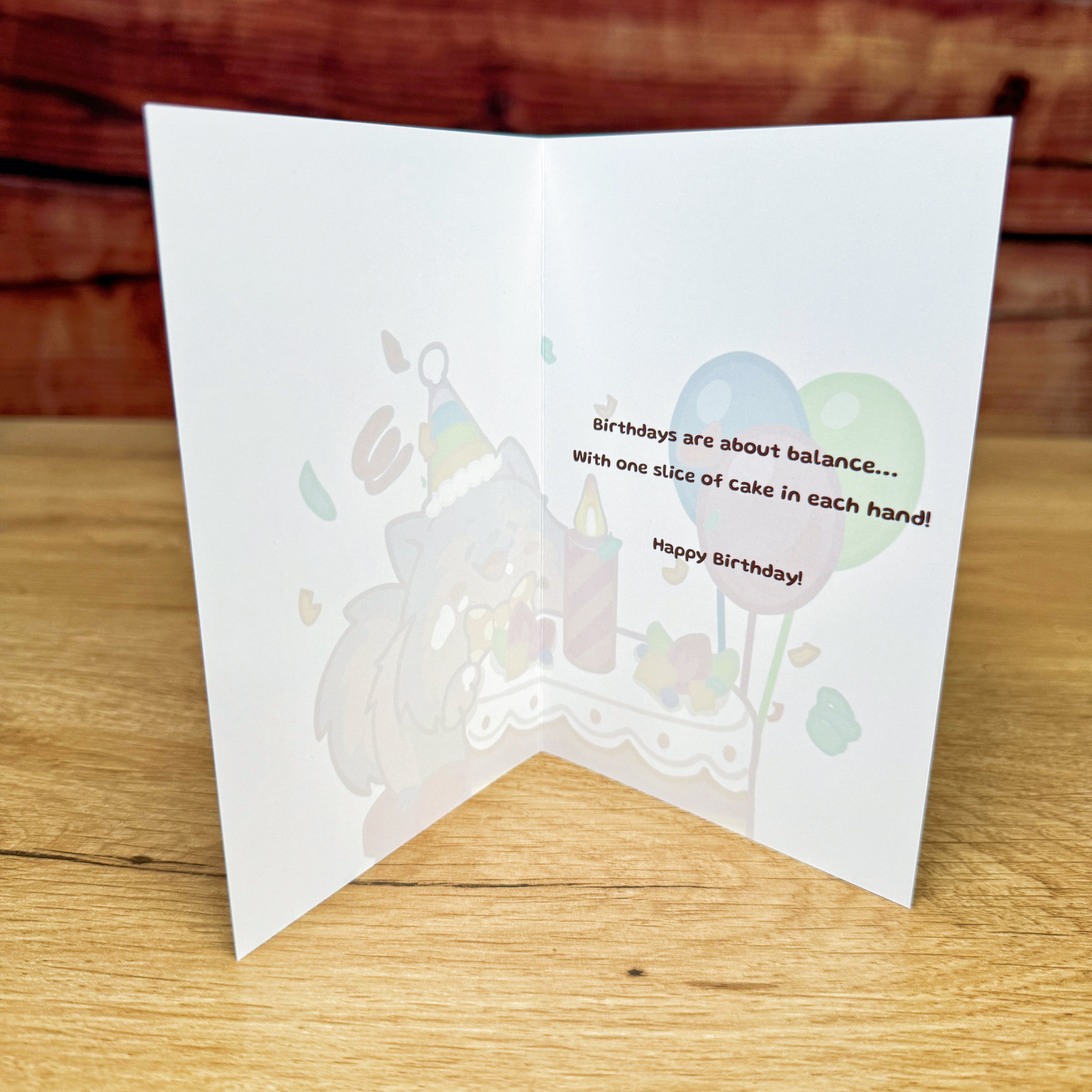 Greeting Card Greeting Card - Happy Birthday CARD-HAPPY-BDAY-CAKE