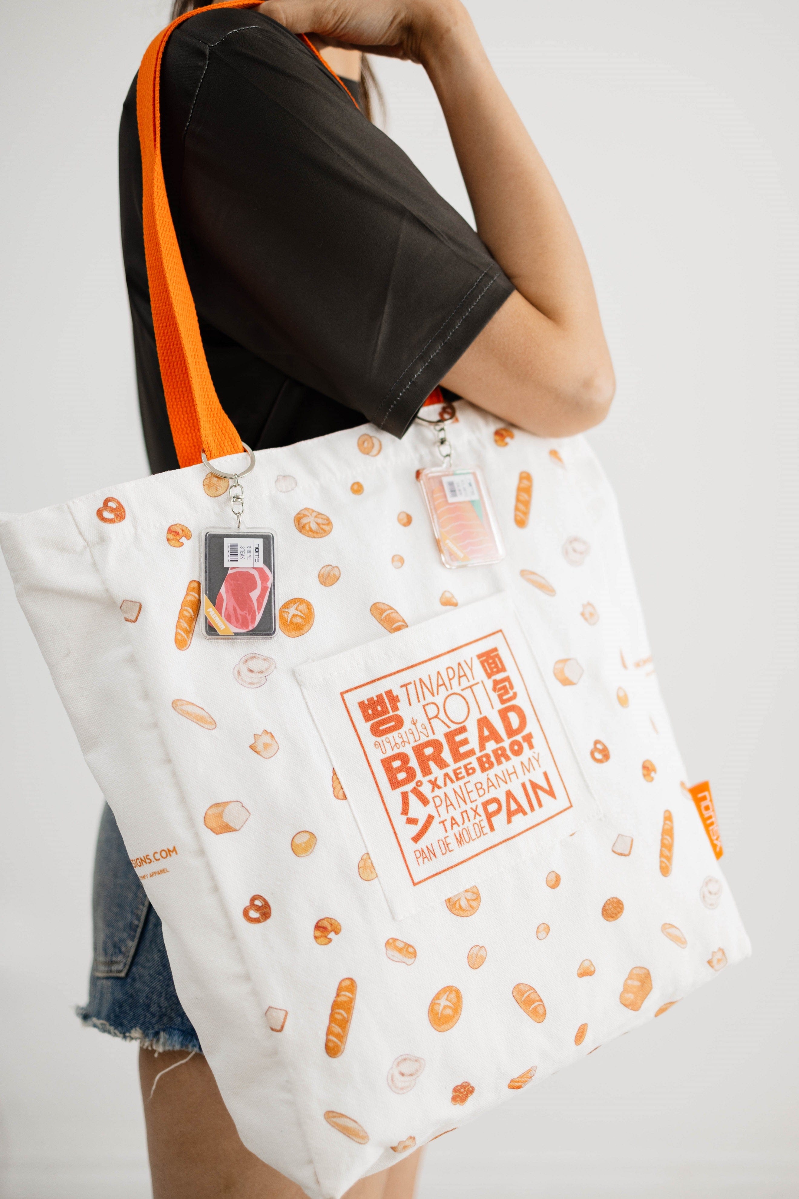 Keychains Grocery Keychain - Atlantic Salmon KEY-GRO-SALMON