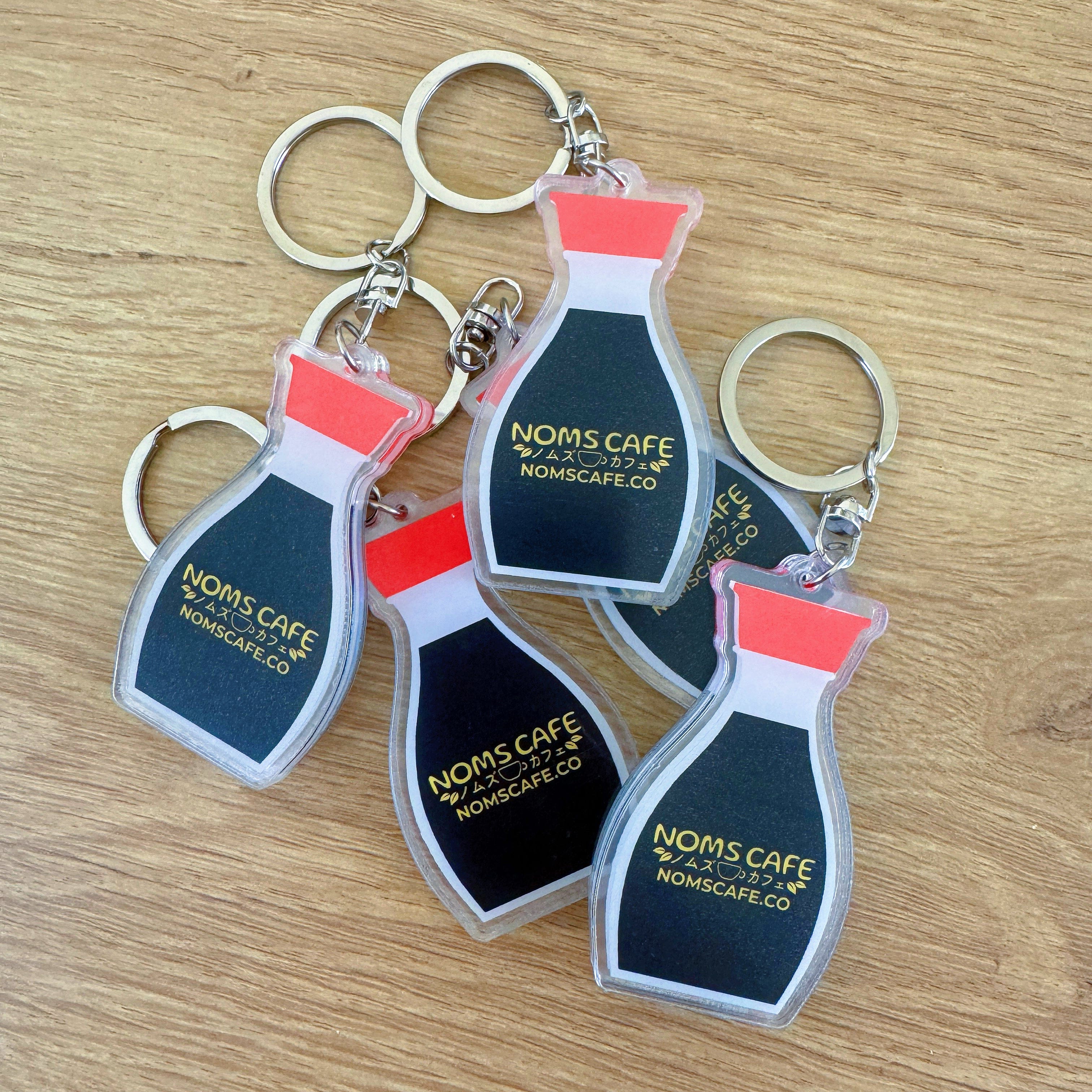 Keychains Grocery Keychain - Soy Sauce KEY-CHAR-SOY SAUCE