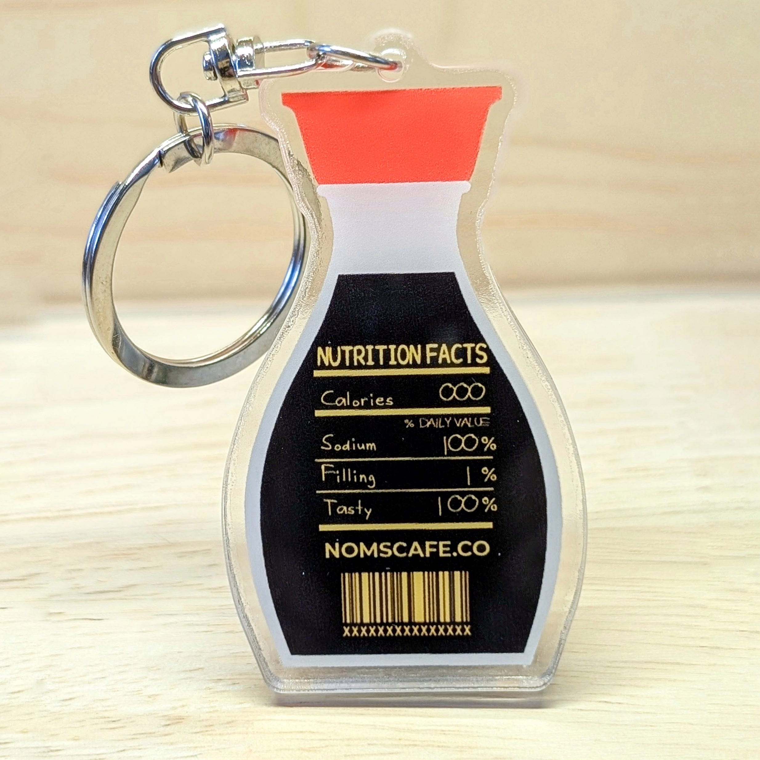 Keychains Grocery Keychain - Soy Sauce KEY-CHAR-SOY SAUCE