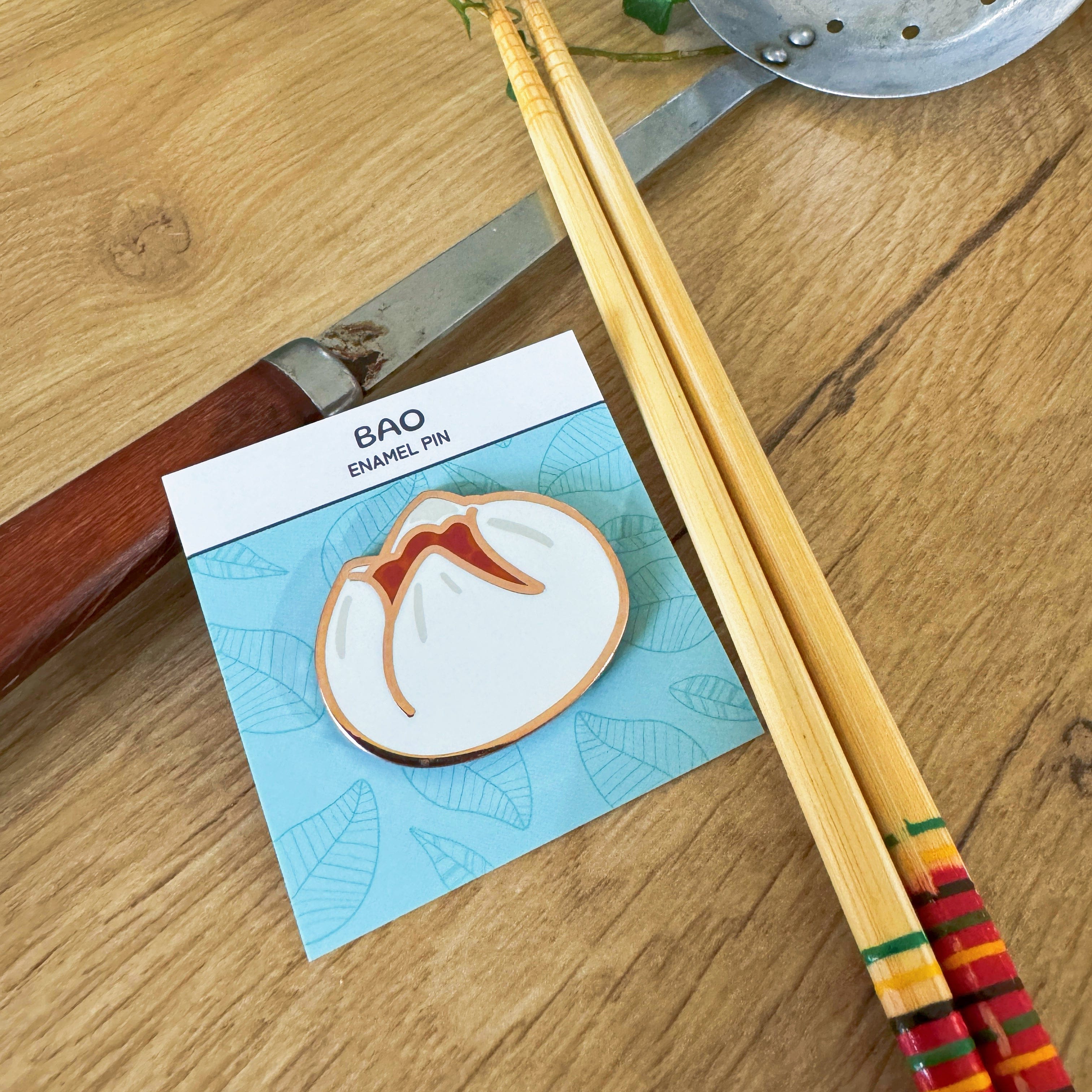 Pin Bao Enamel Pin PIN-BAO