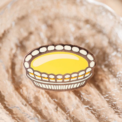 Pin Egg Tart Enamel Pin PIN-EGG-TART