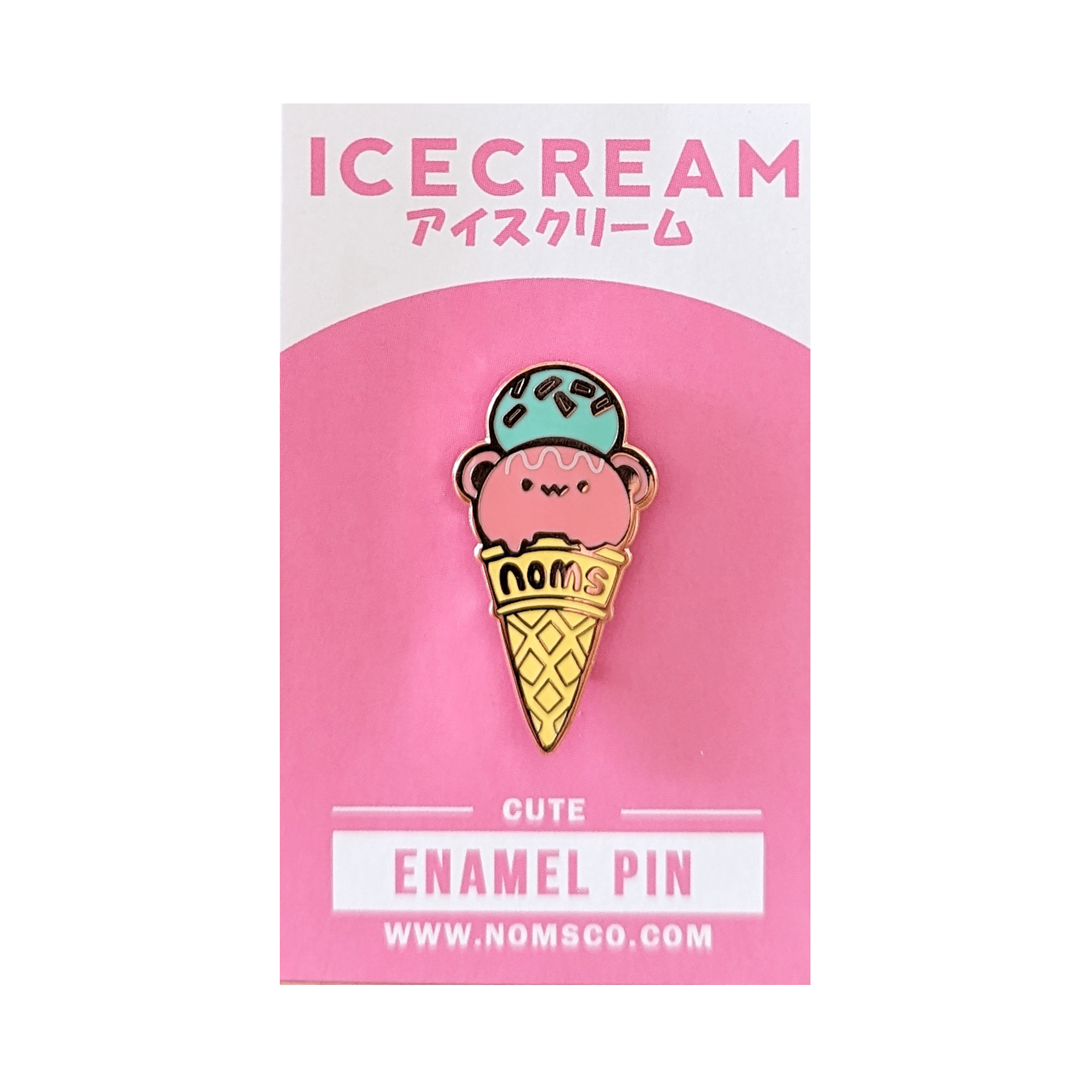 Pin Ice Cream Enamel Pin PIN-ICECREAM