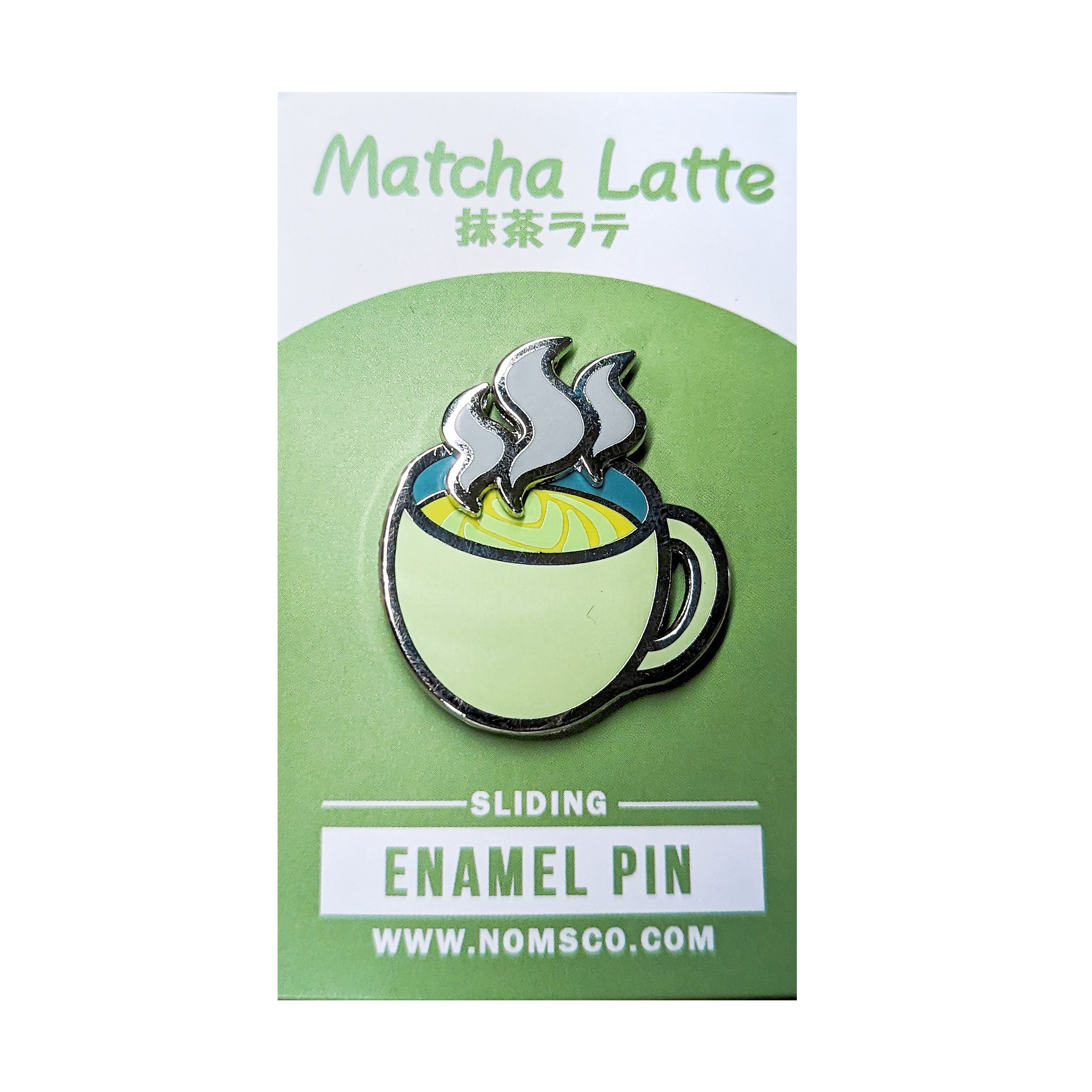 Pin Matcha Latte Enamel Pin PIN-MATCHA