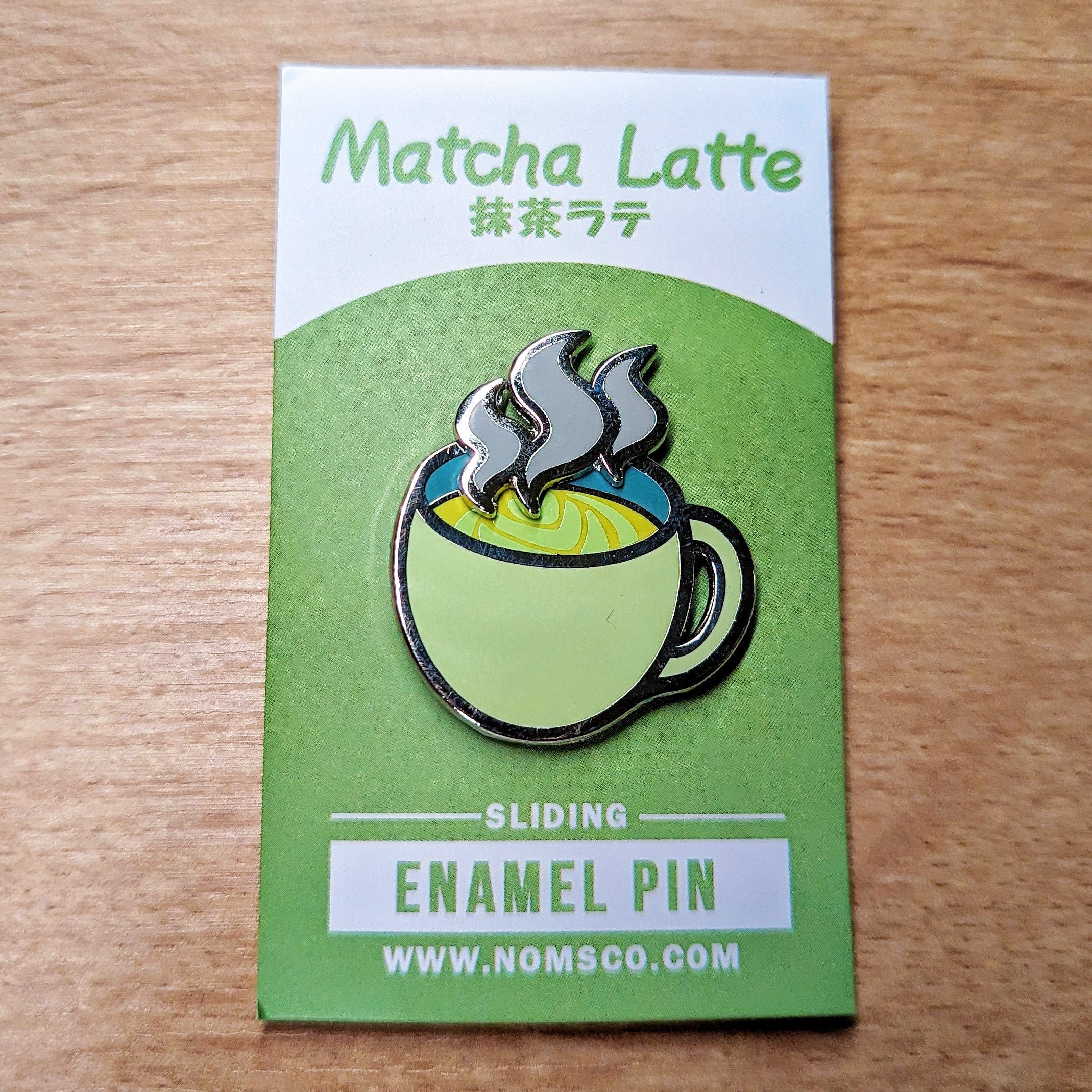 Pin Matcha Latte Enamel Pin PIN-MATCHA
