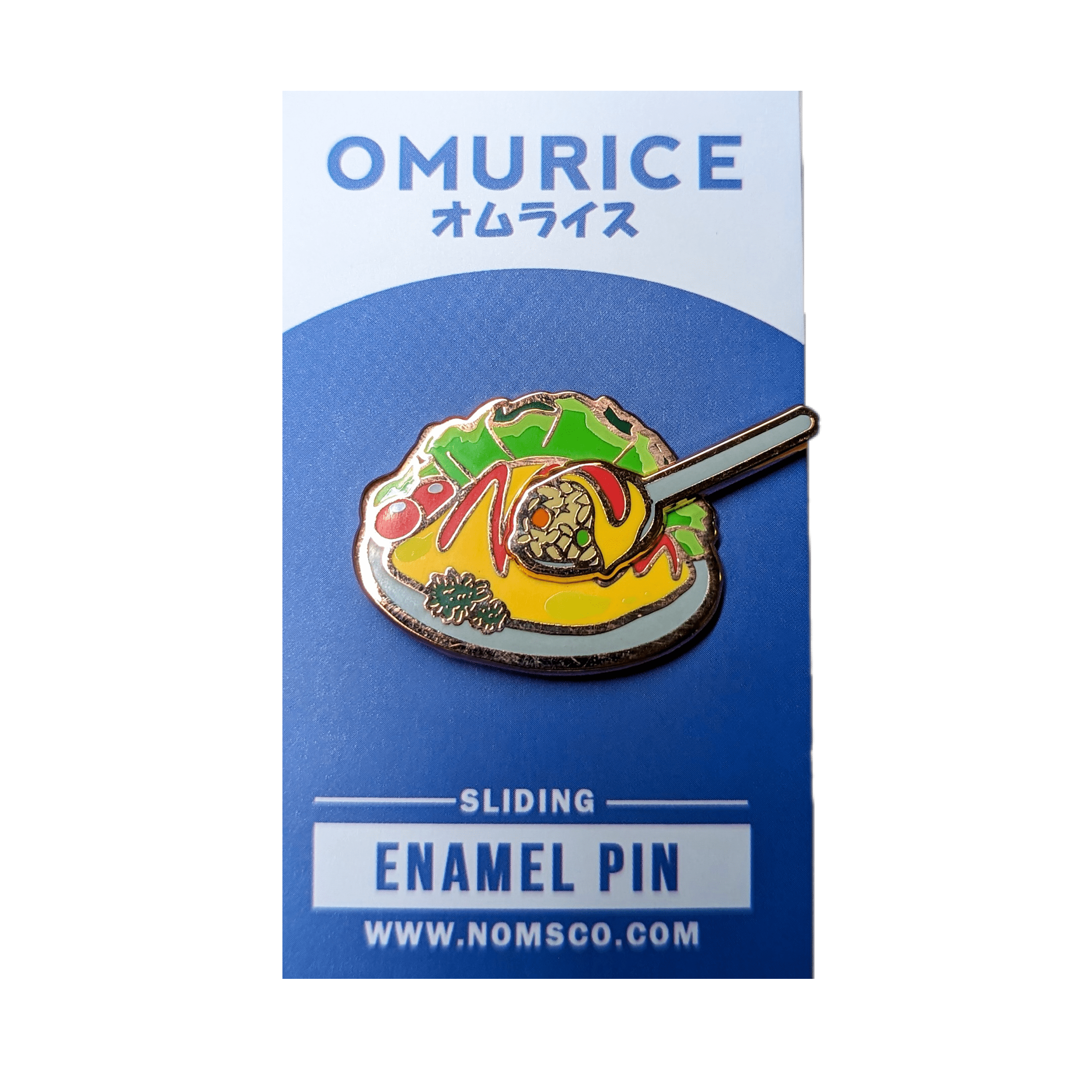 Pin Omurice Enamel Pin PIN-OMURICE