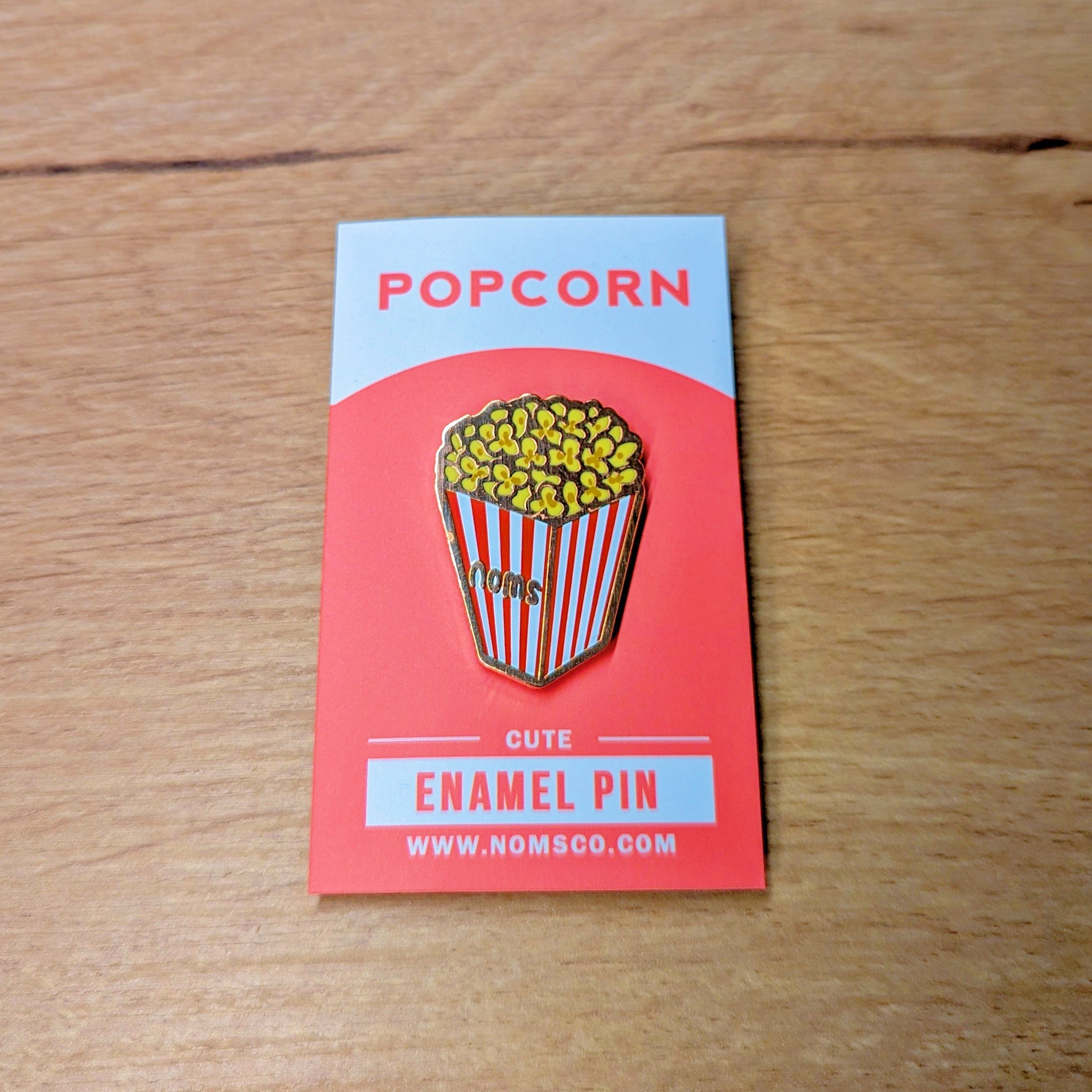 Pin Popcorn Enamel Pin PIN-POPCORN