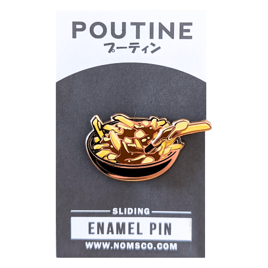 Pin Poutine Enamel Pin PIN-POUTINE