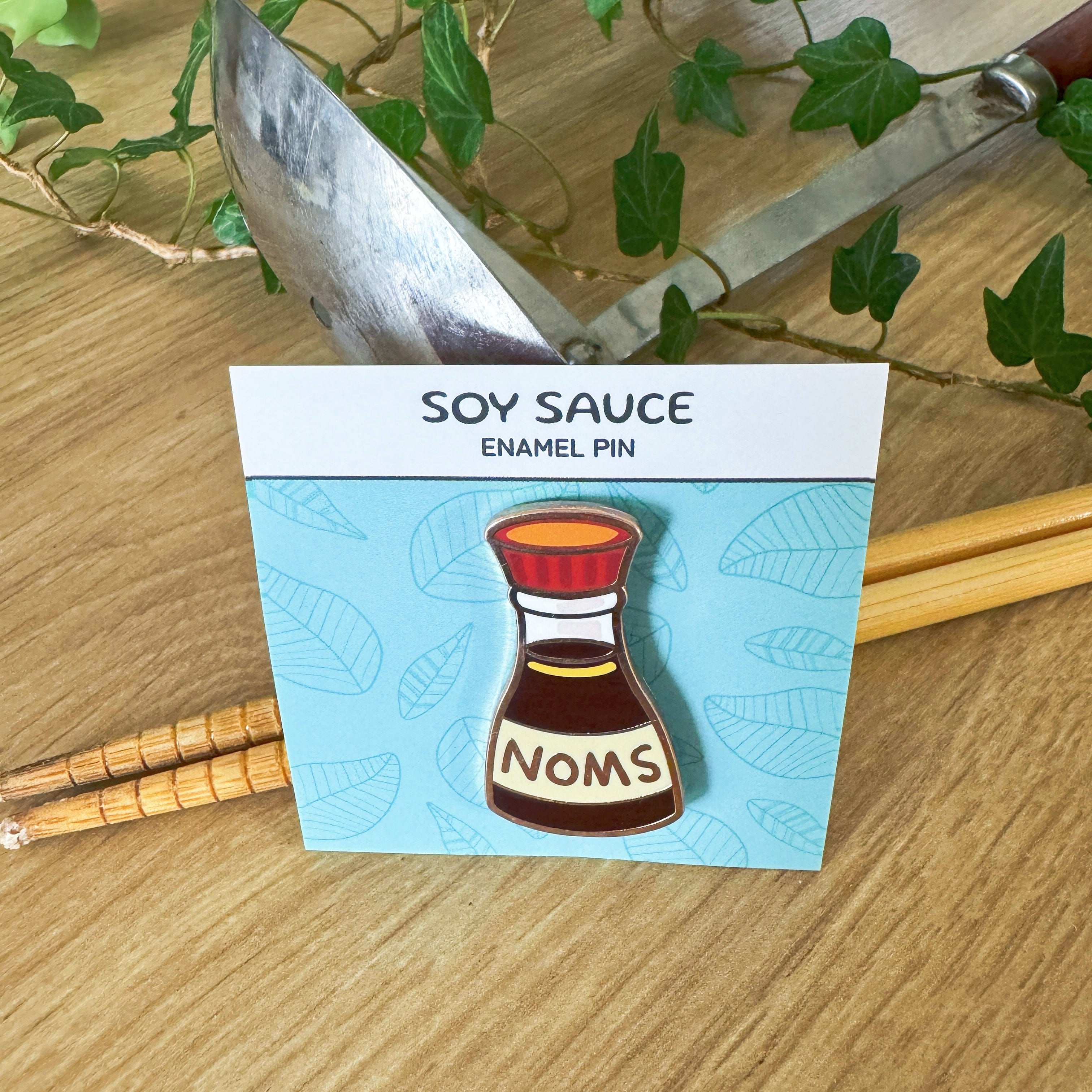 Pin Soy Sauce Enamel Pin PIN-SOY-SAUCE