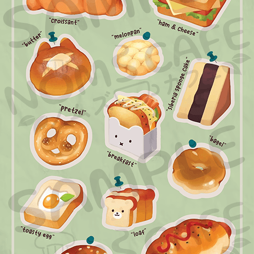 Poster Bread Menu | Poster POSTER-BREAD-MENU