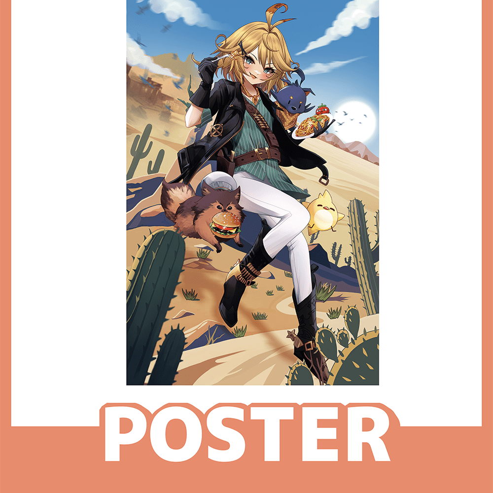 Poster Dokibird x Noms Cafe Poster 11x17 Paper