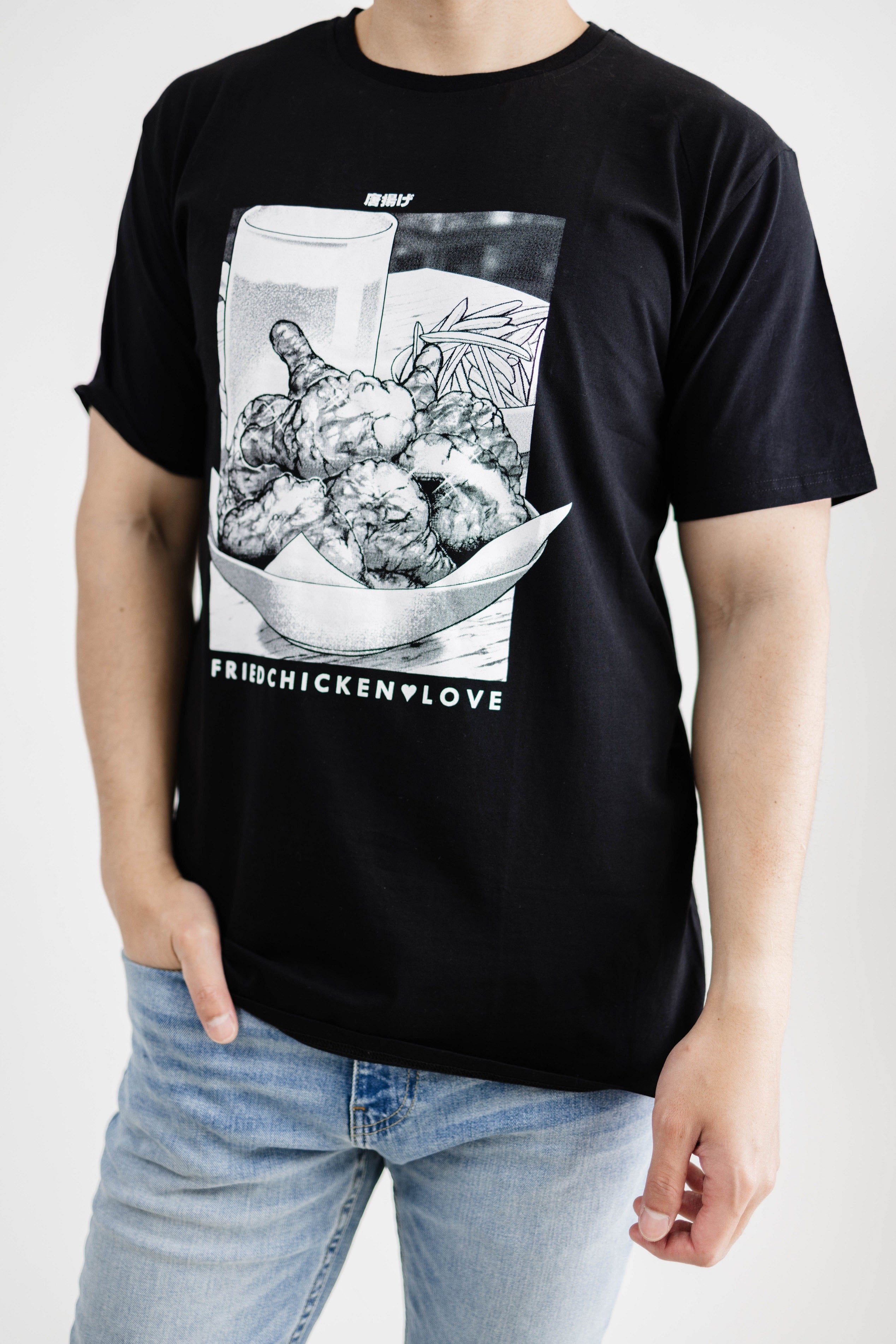 SHIRT Fried Chicken Cotton T-Shirt