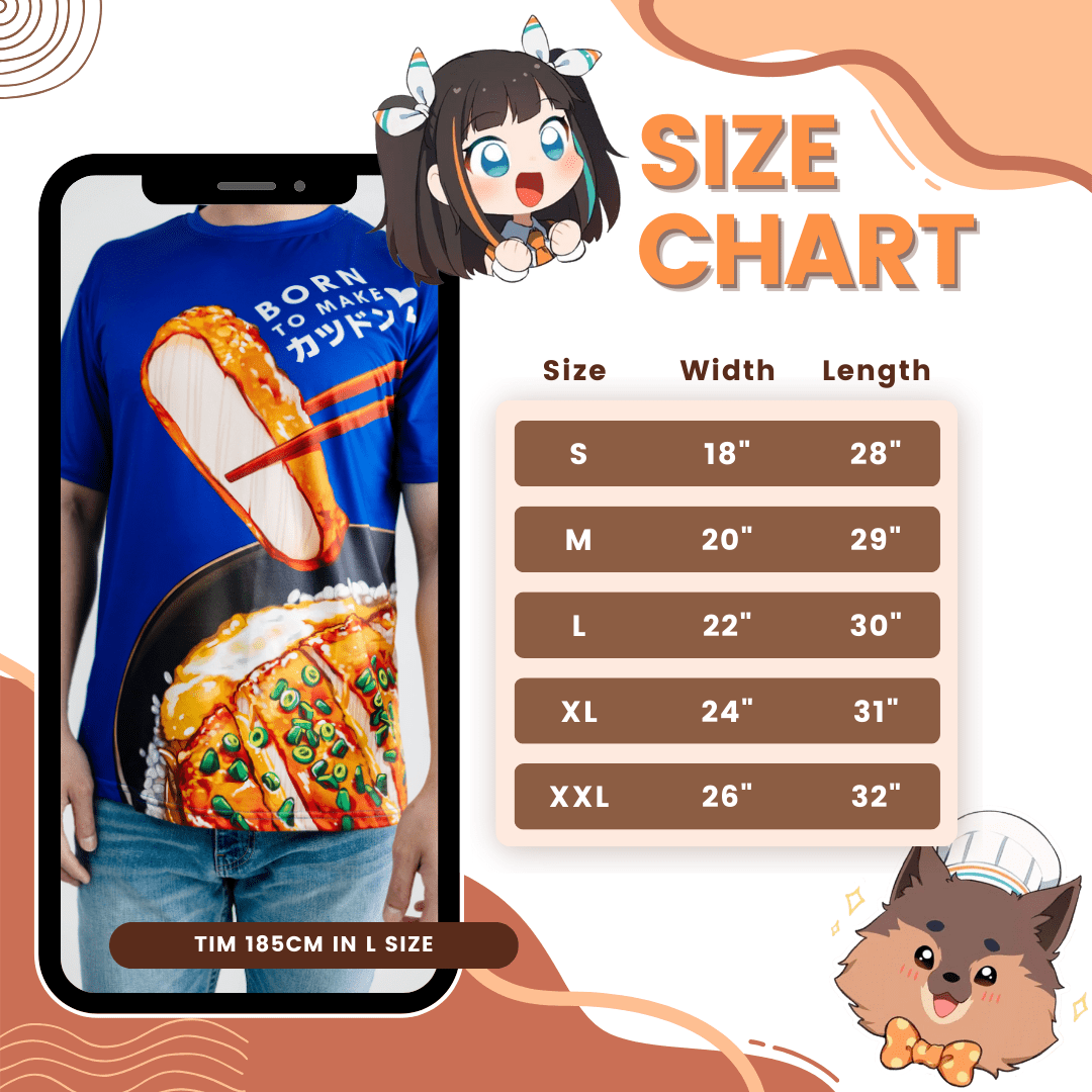 SHIRT Katsudon Poly T-Shirt
