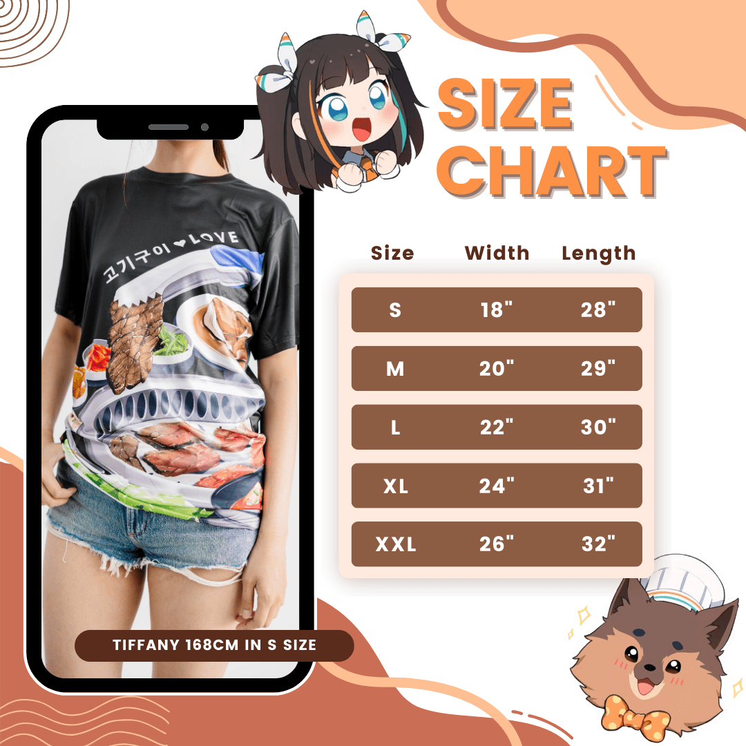 SHIRT Korean BBQ Poly T-shirt