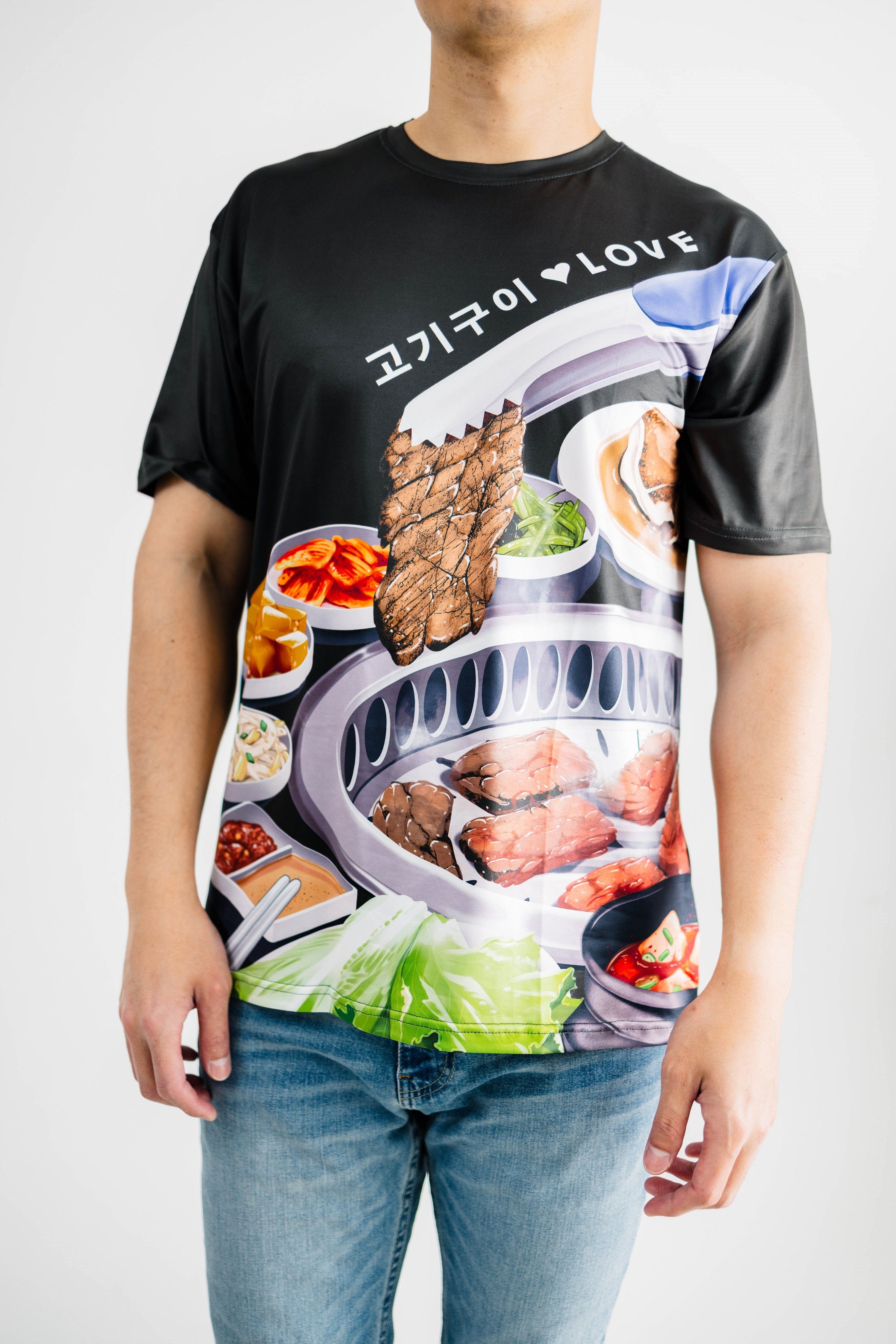 SHIRT Korean BBQ Poly T-shirt