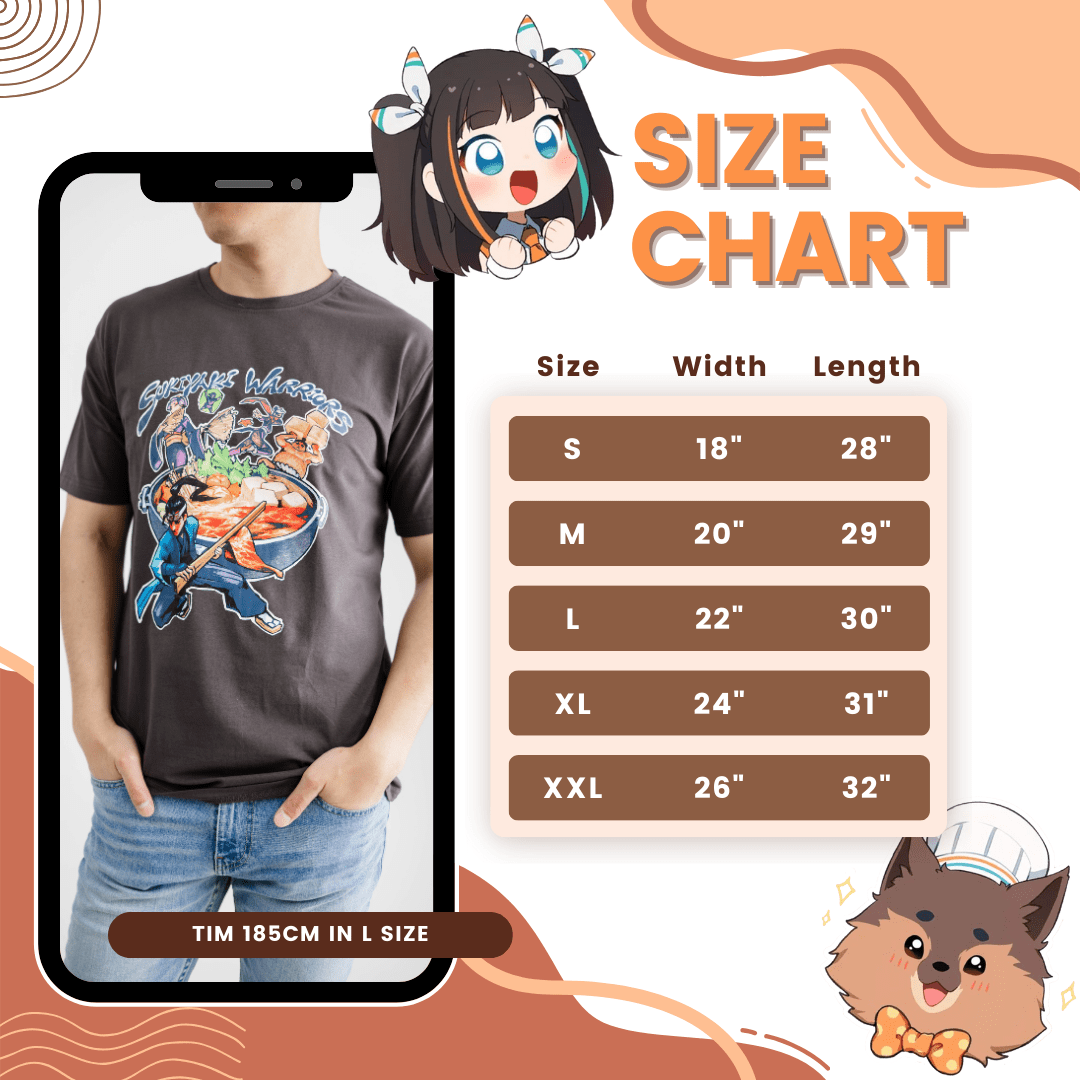 SHIRT Sukiyaki Warrior Cotton T-Shirt