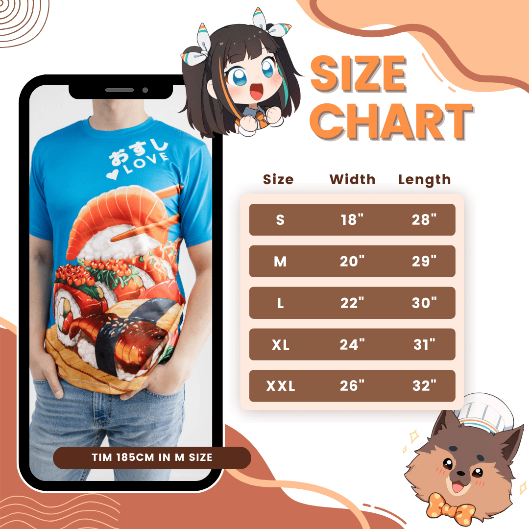 SHIRT Sushi Poly T-Shirt