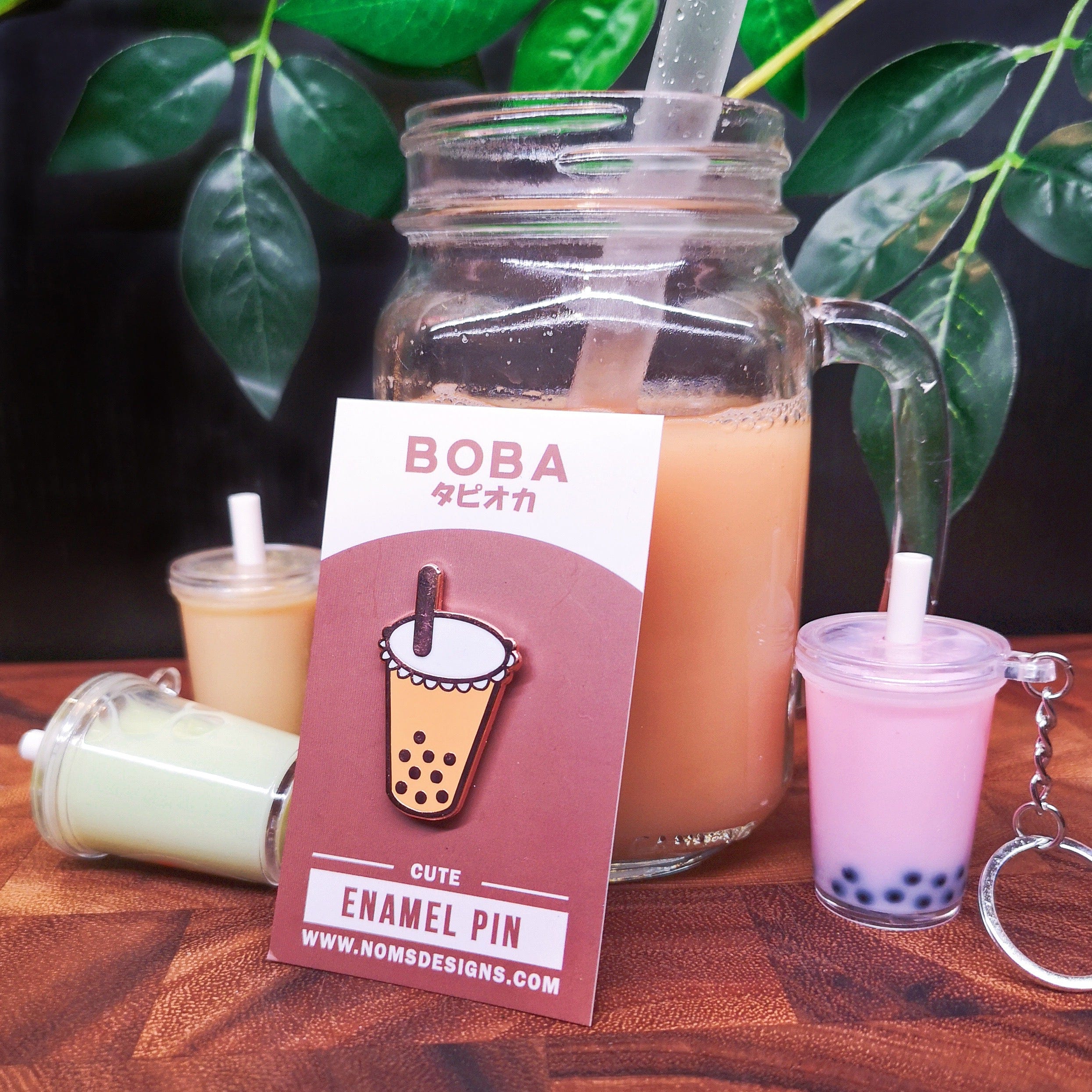 Pin Boba Enamel Pin PIN-BOBA