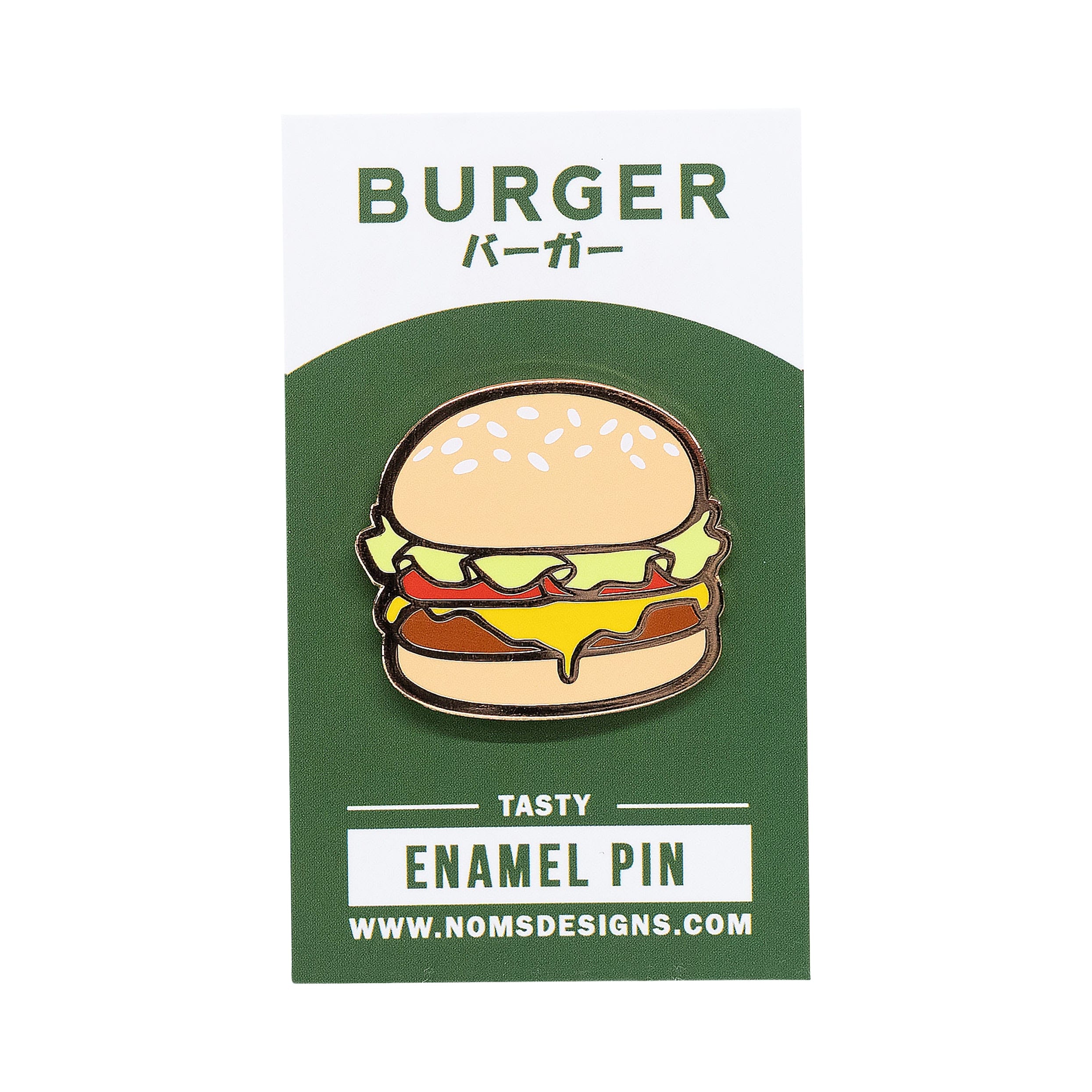 Pin Burger Enamel Pin PIN-BURGER