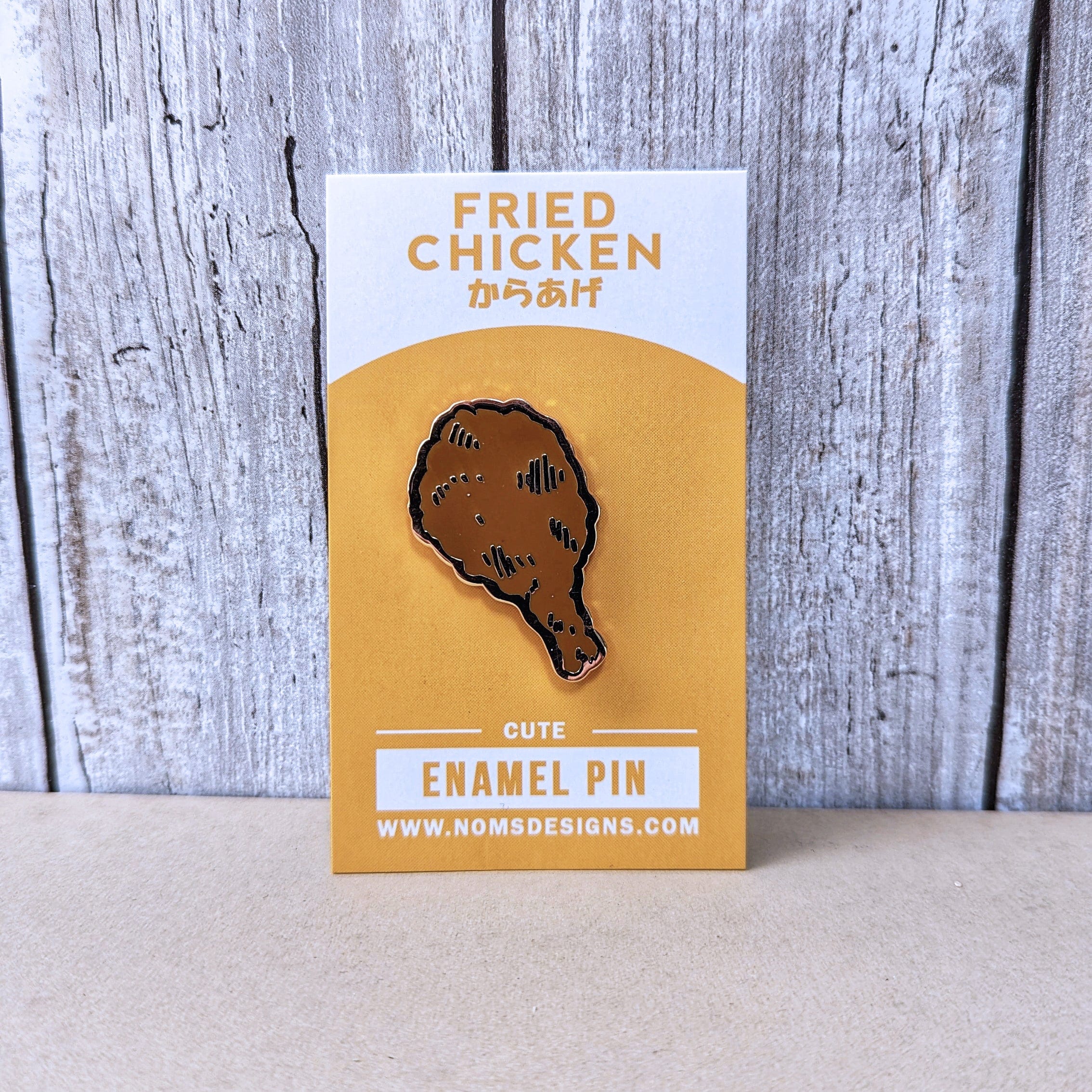 Pin Fried Chicken Enamel Pin PIN-FCHICK