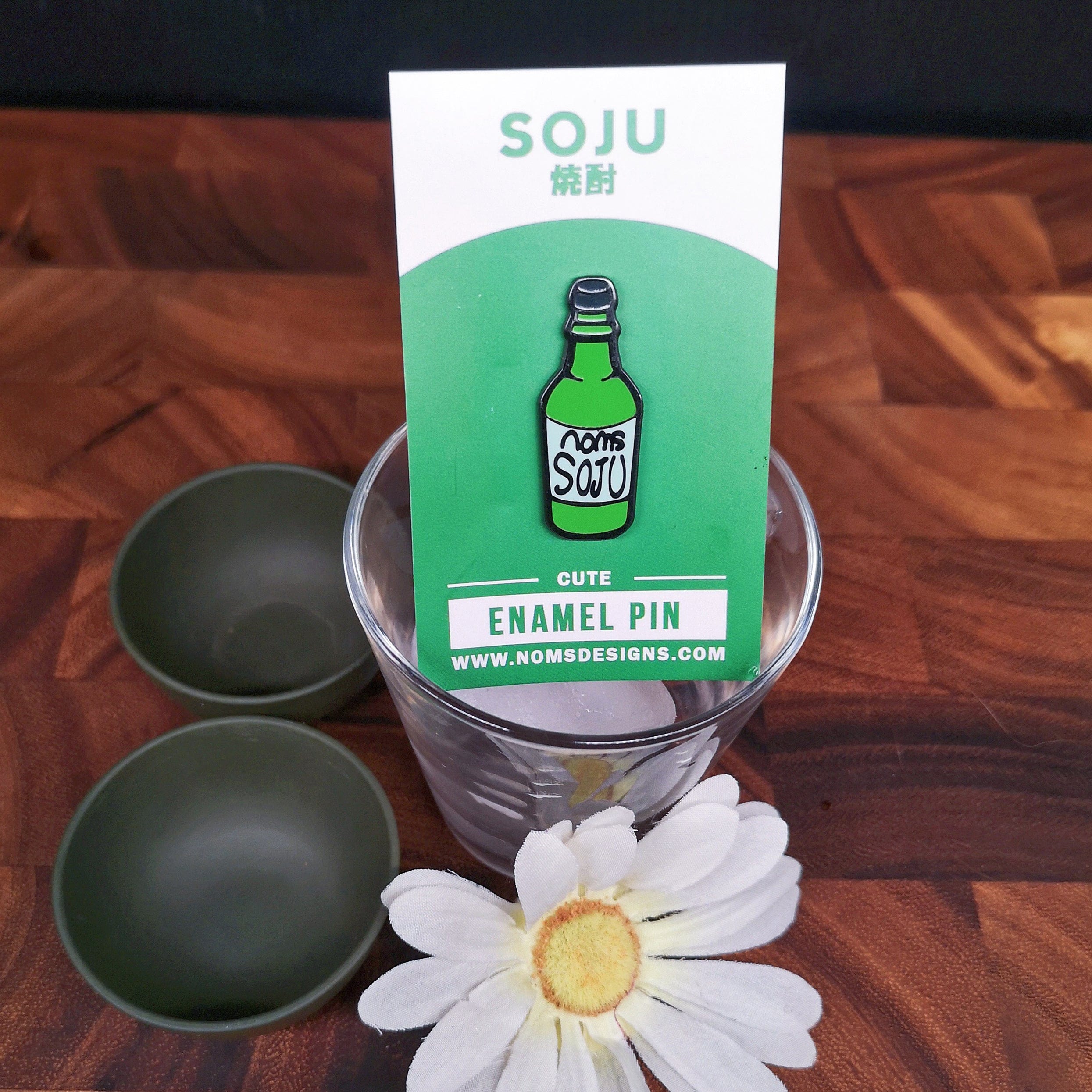Pin Soju Enamel Pin PIN-SOJU