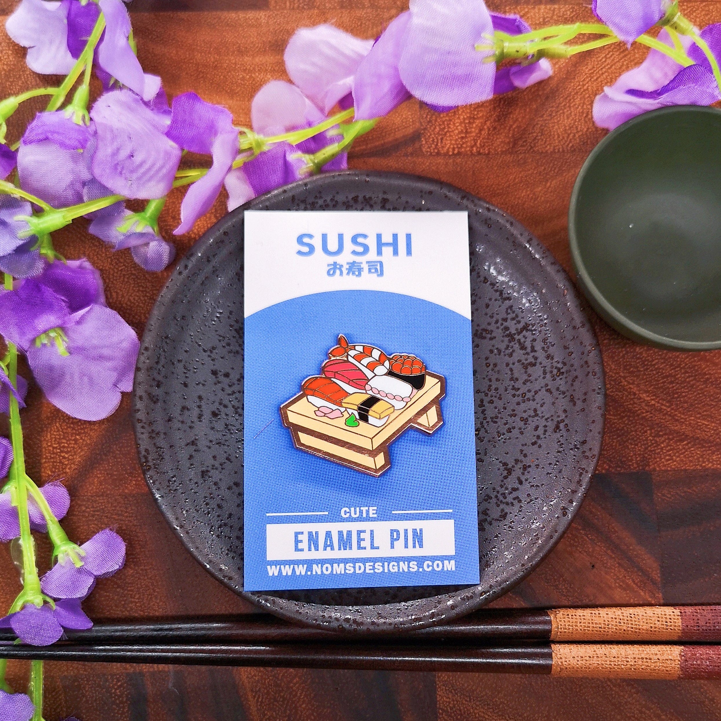Pin Sushi Enamel Pin PIN-SUSHI