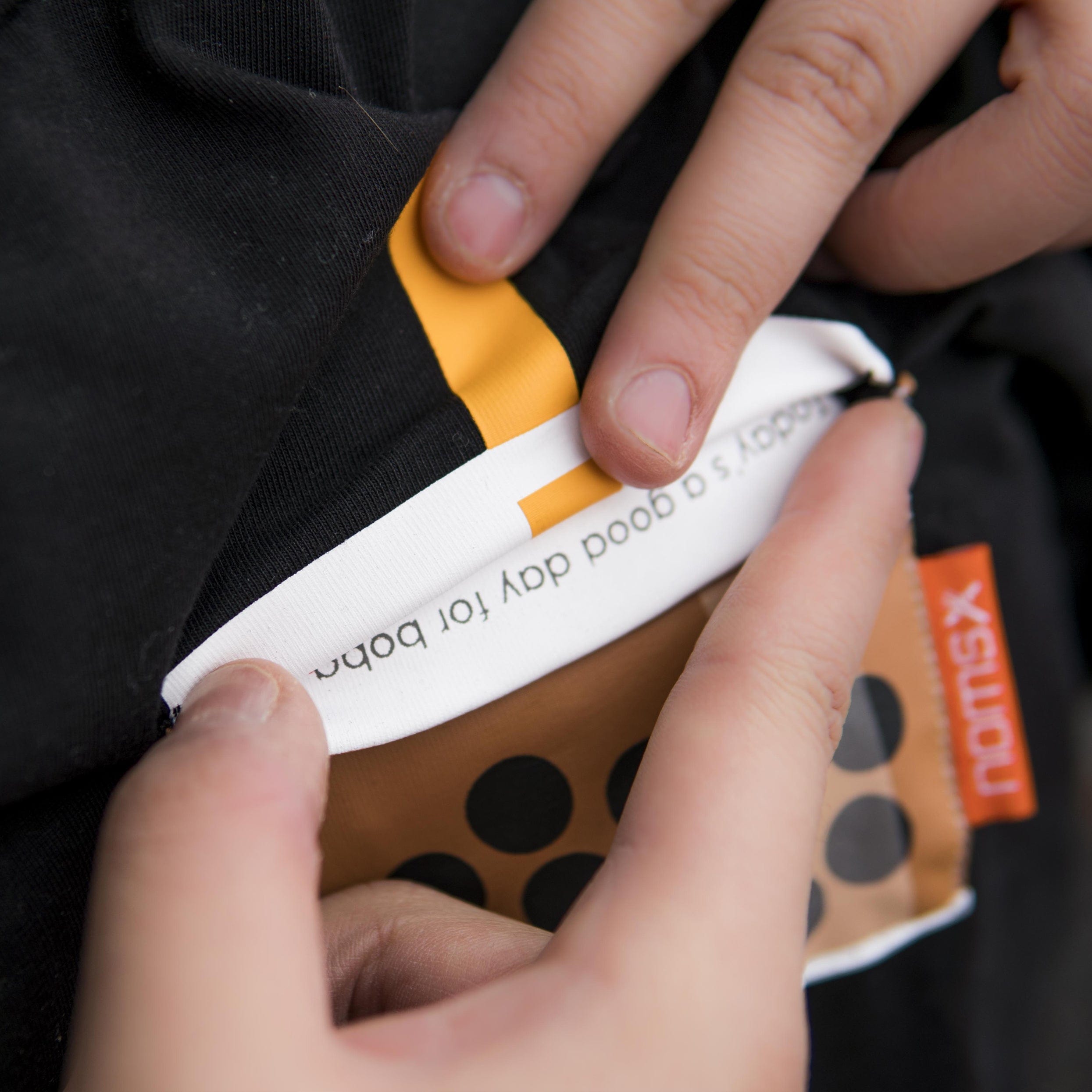 SHIRT Boba Pocket Cotton T-Shirt