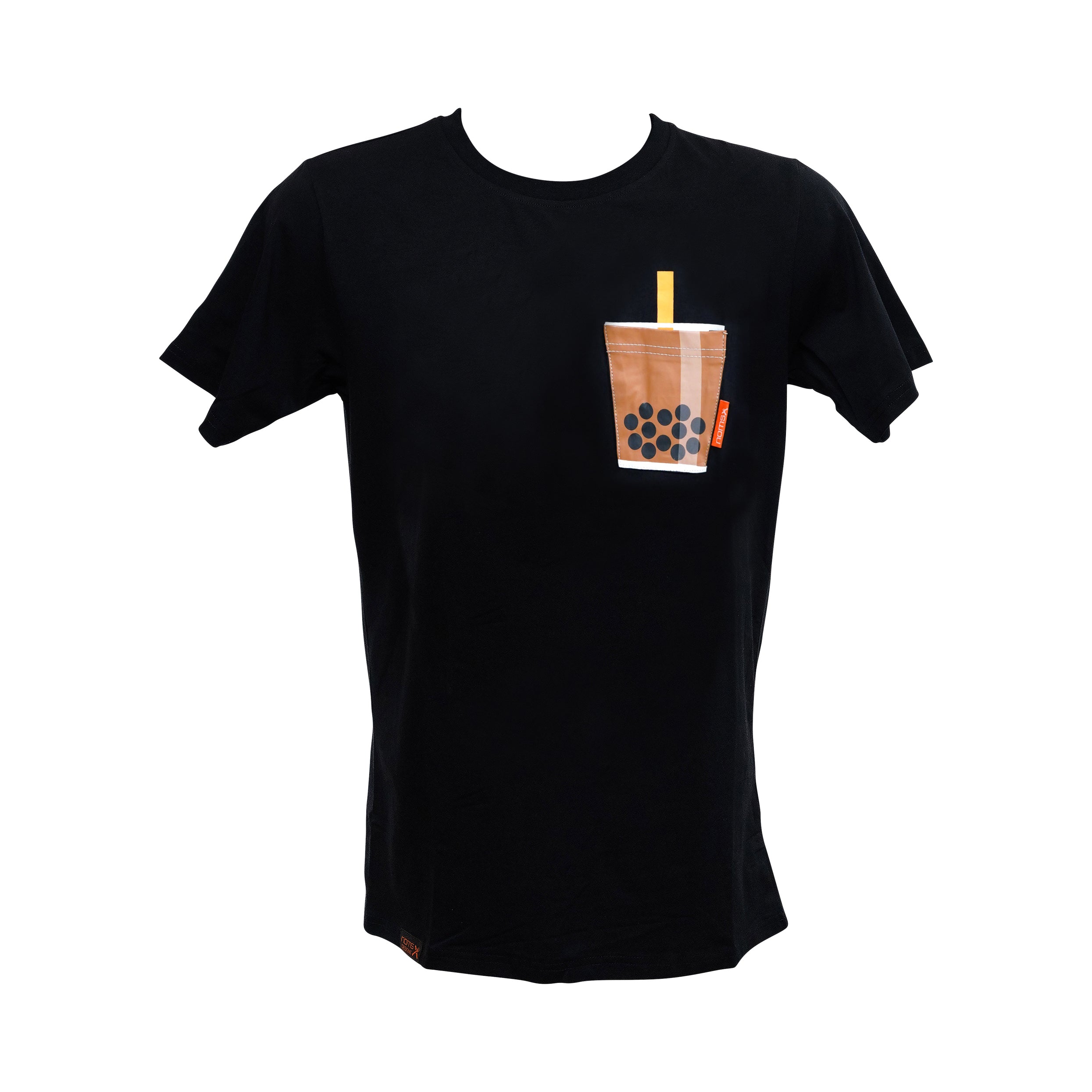 SHIRT Boba Pocket Cotton T-Shirt