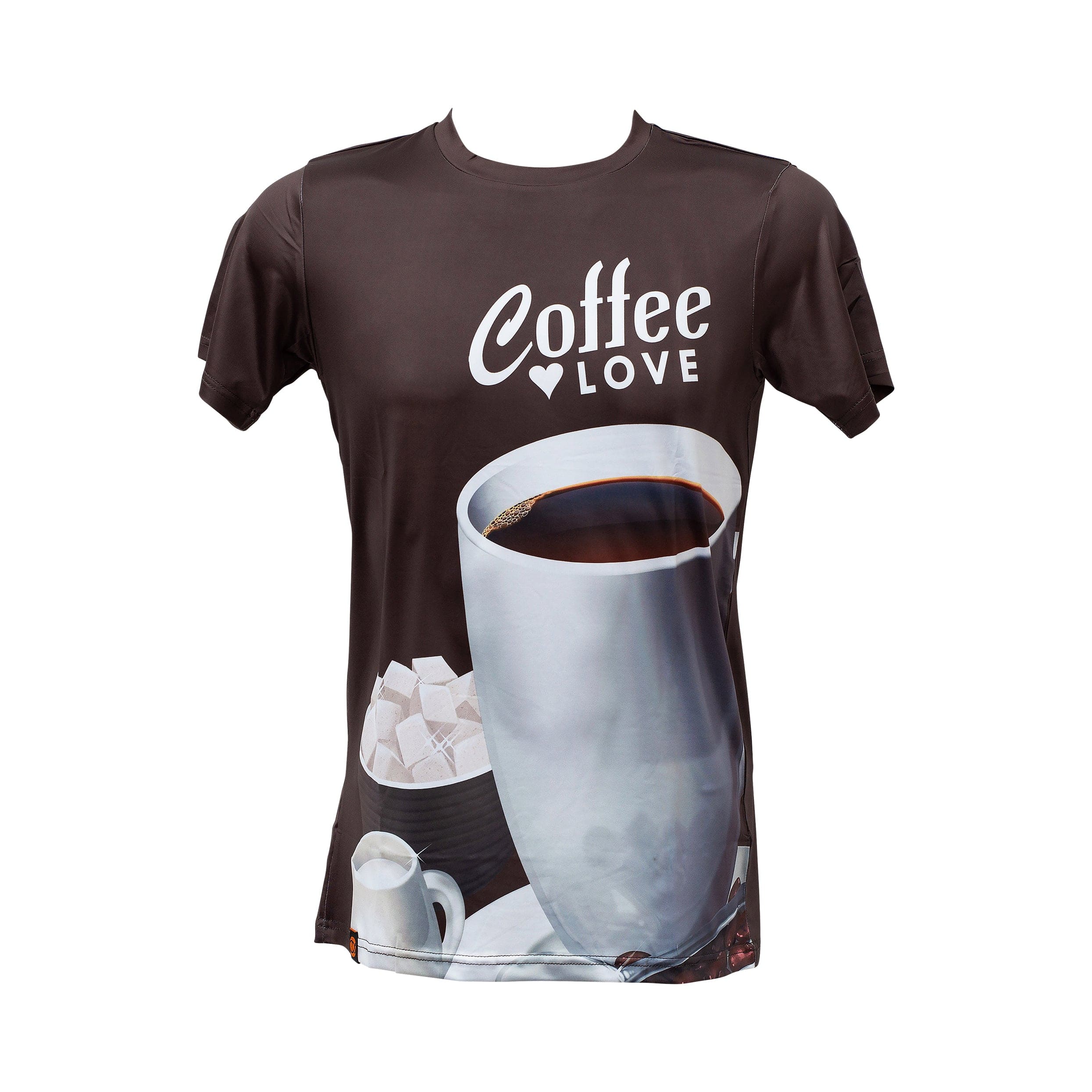 SHIRT Coffee Poly T-shirt