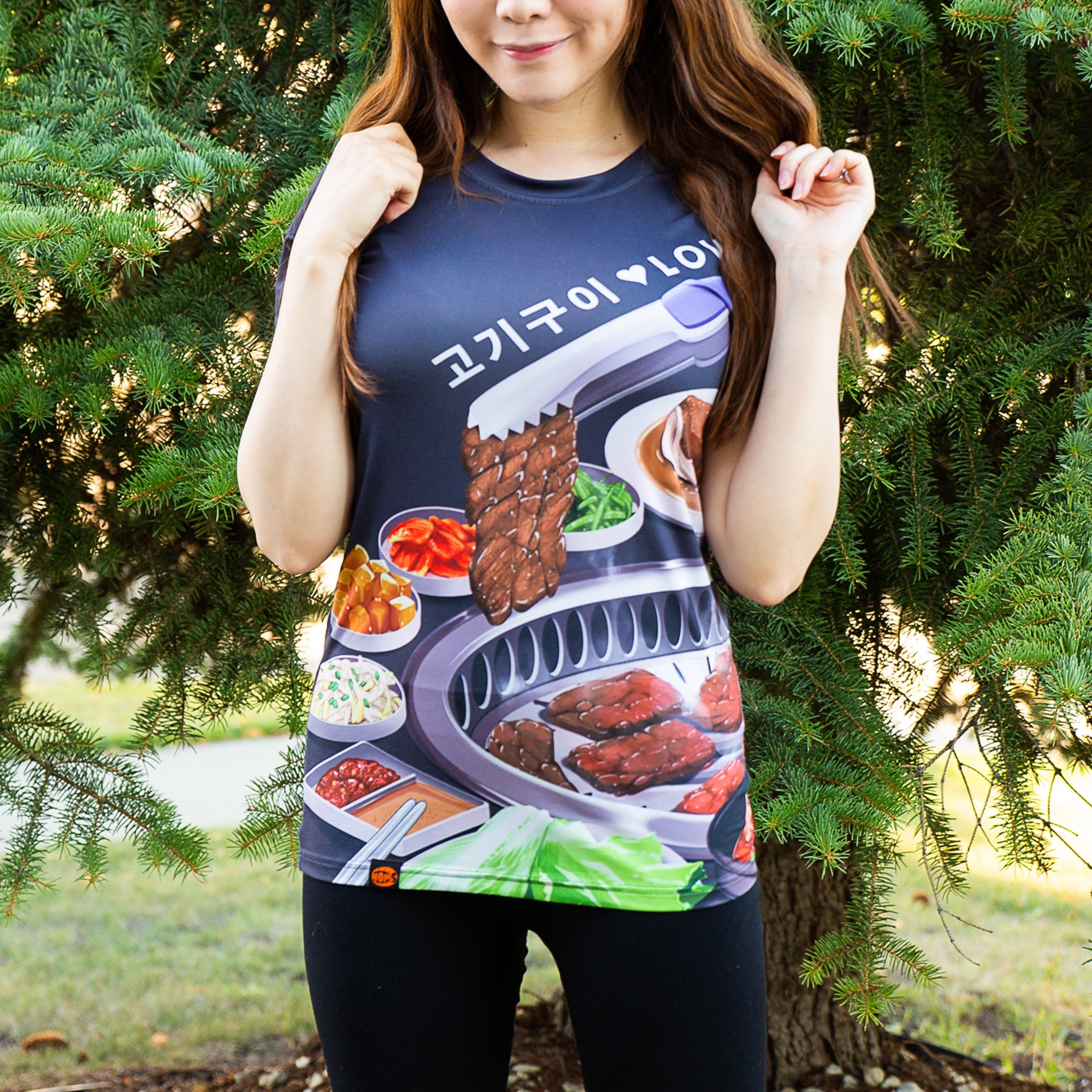 SHIRT Korean BBQ Poly T-shirt