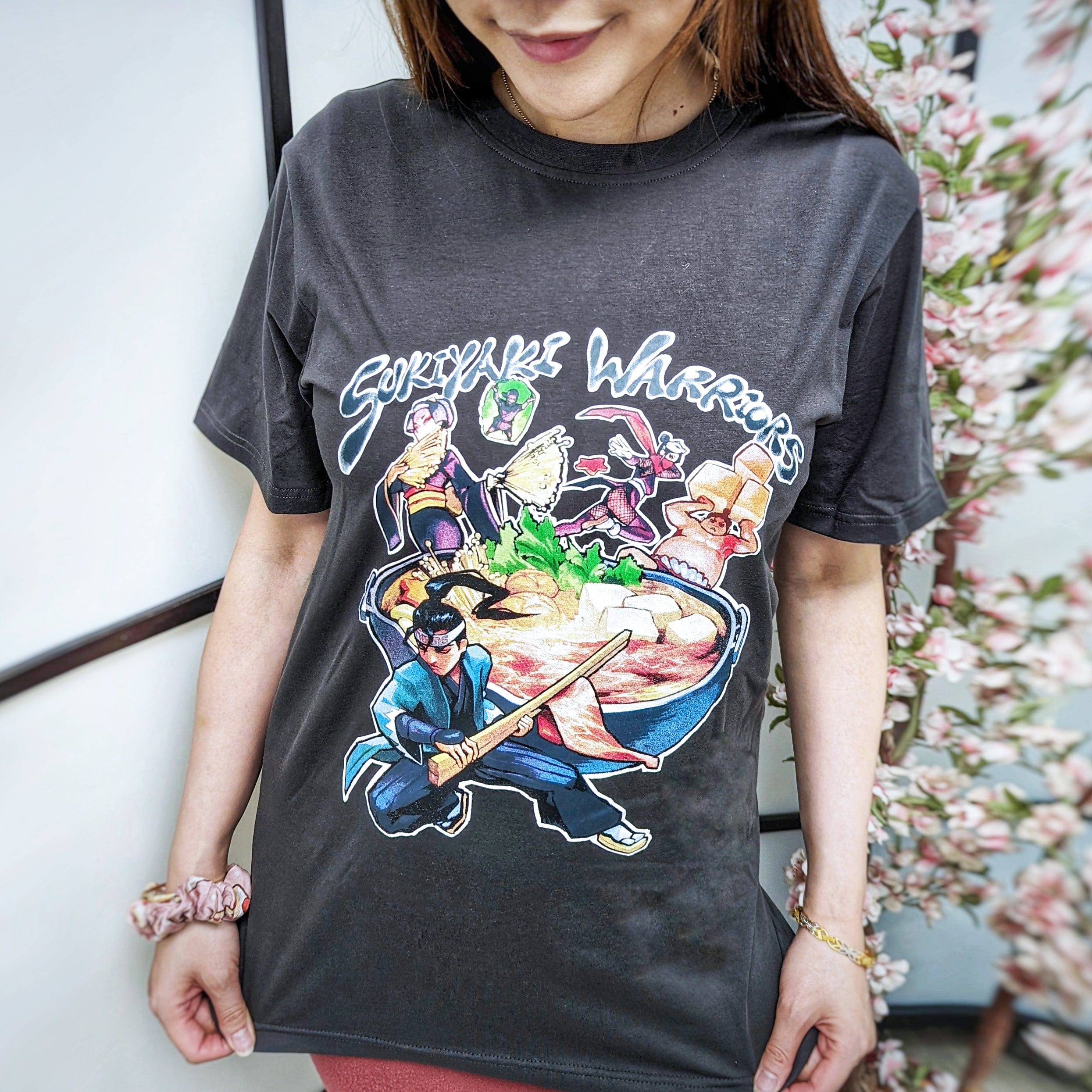 SHIRT Sukiyaki Warrior Cotton T-Shirt