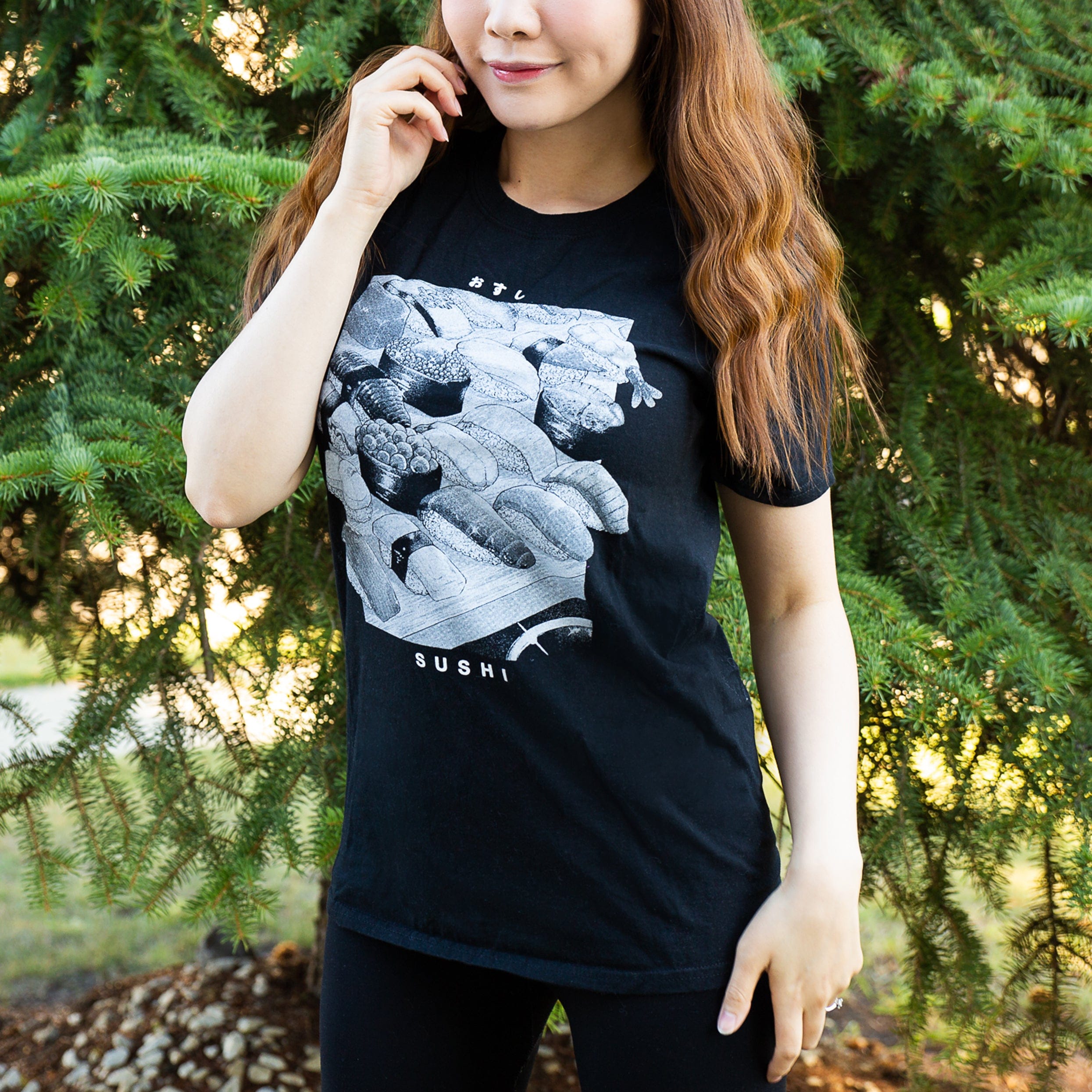 SHIRT Sushi Manga Cotton T-Shirt