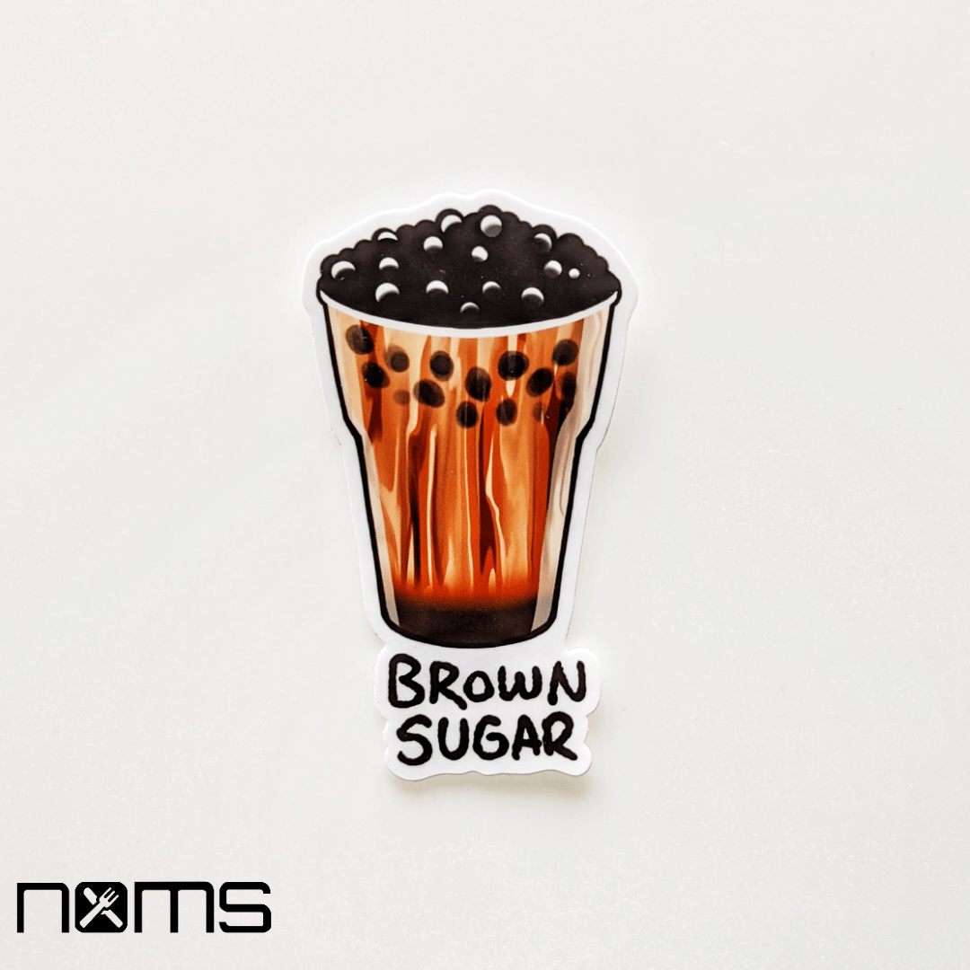 Sticker Boba Sticker - Brown Sugar STICK-BOBA-BS