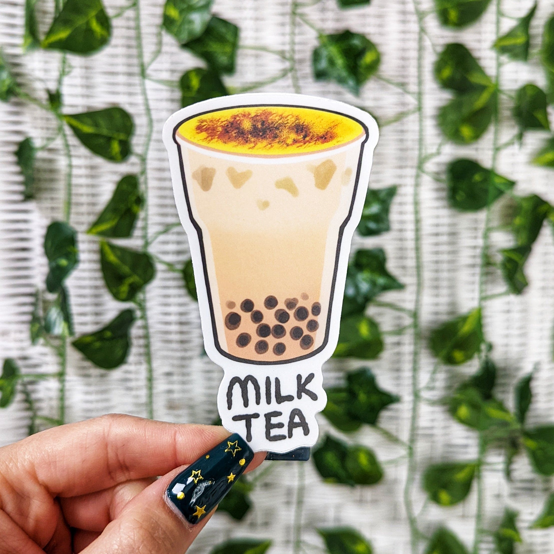 Sticker Boba Sticker - Milk Tea