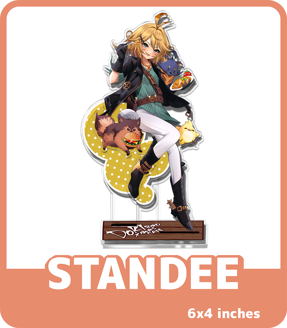 Accessory Dokibird x Noms Cafe Acrylic Standee