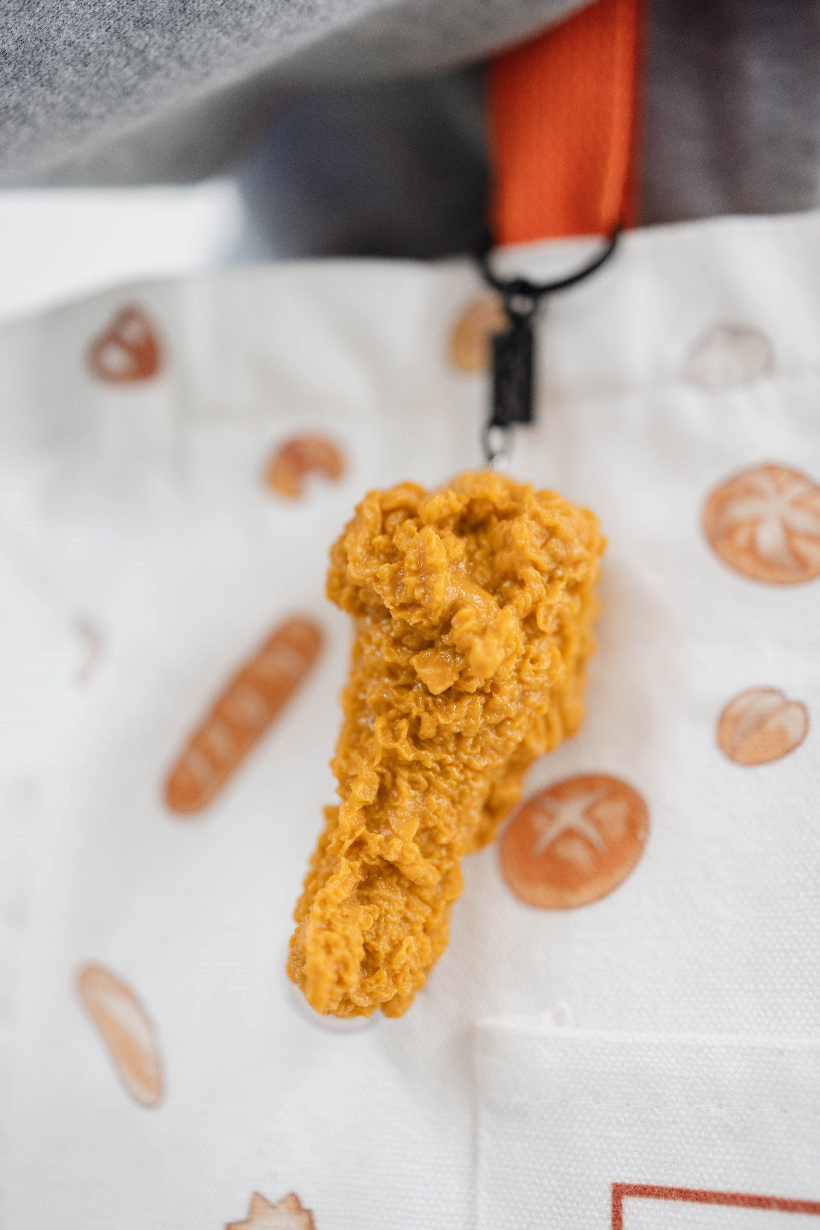 Keychains Fried Chicken Drumstick Keychain KEY-FCHICK