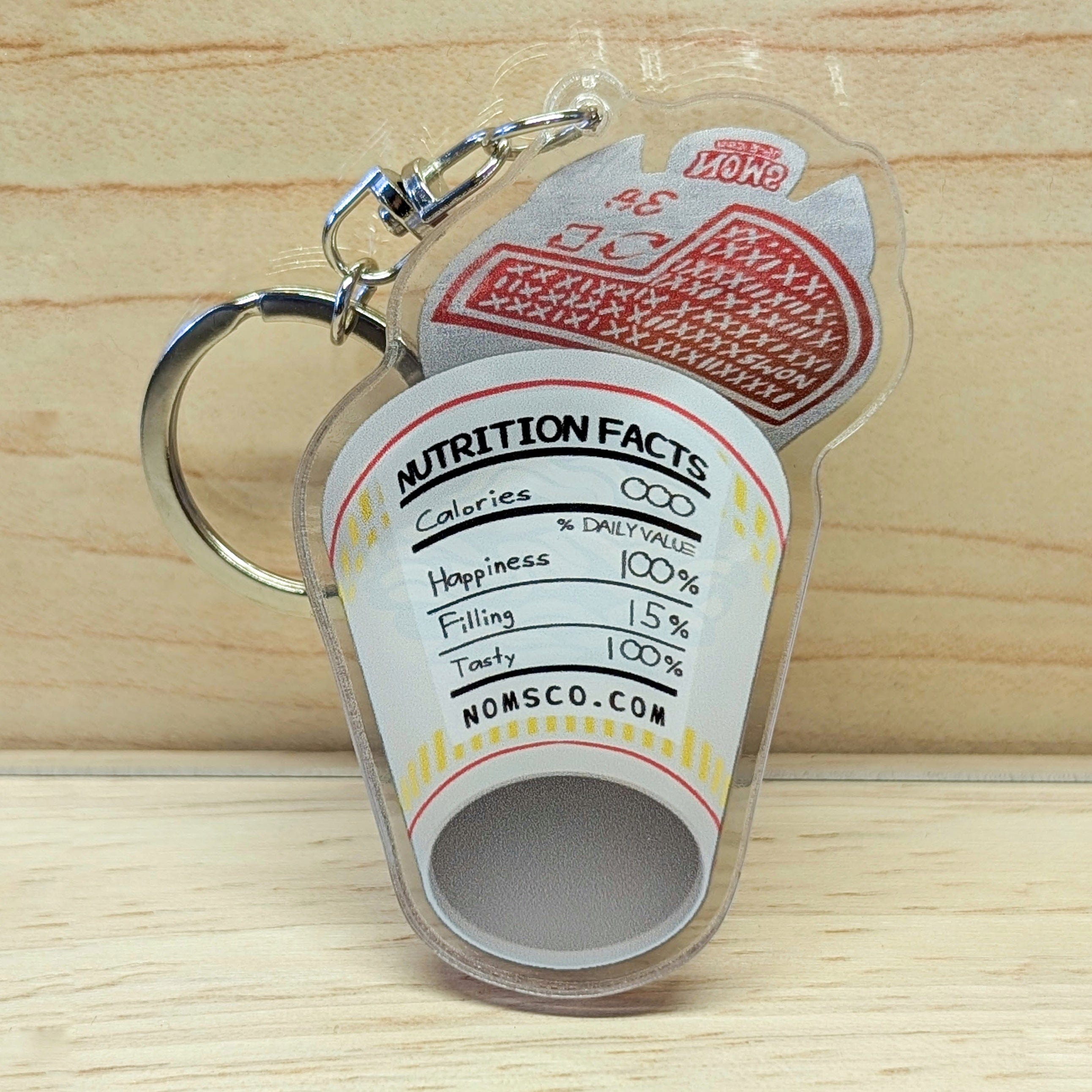 Keychains Grocery Keychain - Cup Noodle KEY-GRO-CUPNOOD