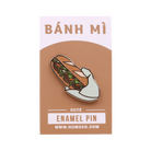 Pin Banh Mi x Van Loc Enamel Pin PIN-BANHMI