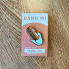 Pin Banh Mi x Van Loc Enamel Pin PIN-BANHMI