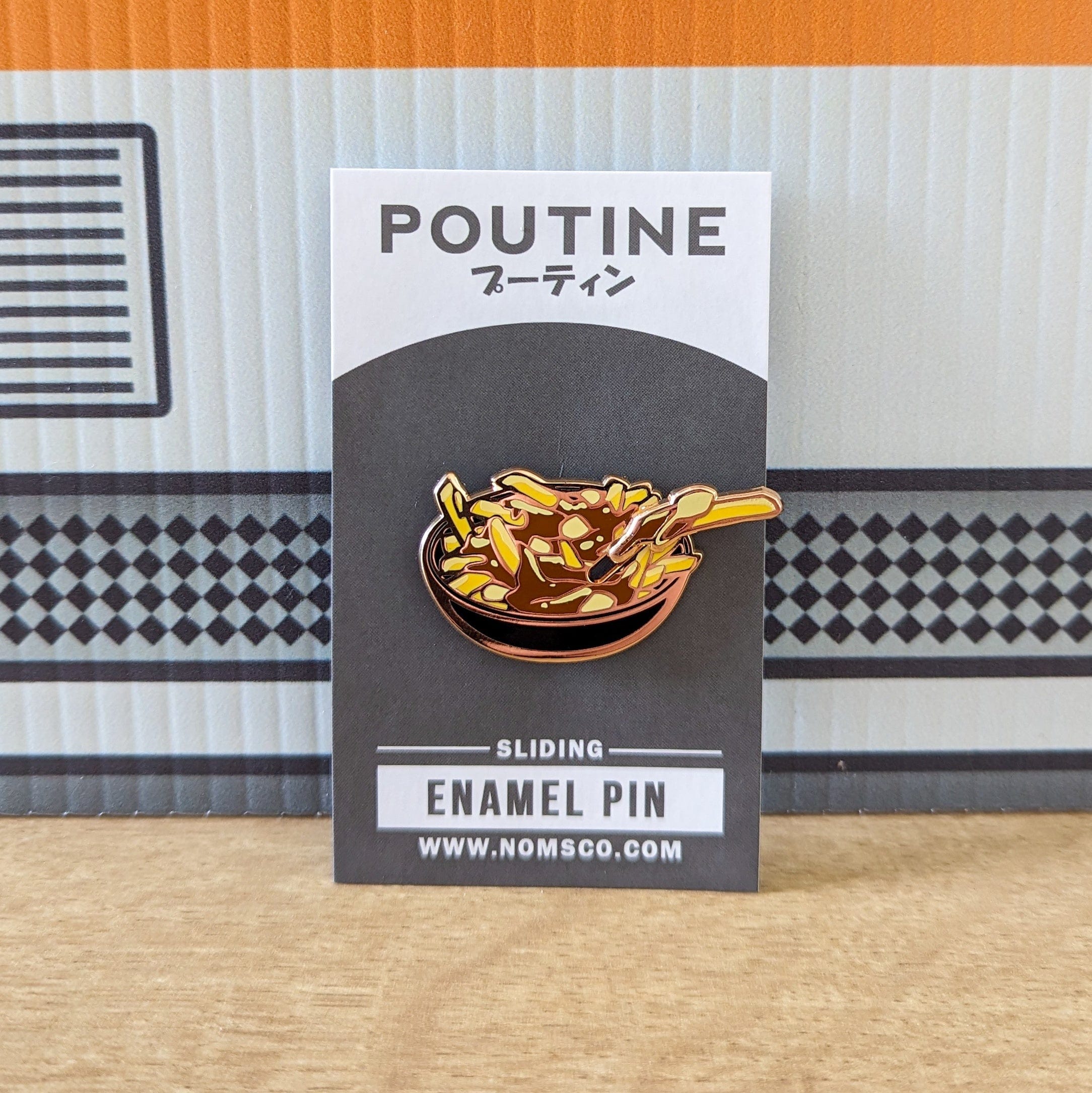 Pin Poutine Enamel Pin PIN-POUTINE