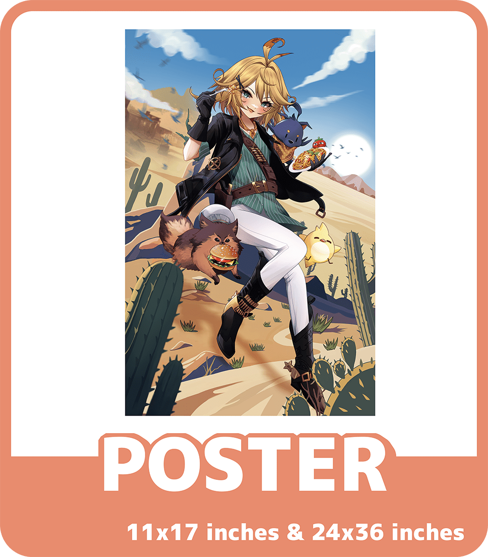 Poster Dokibird x Noms Cafe Poster 24x36 Vinyl