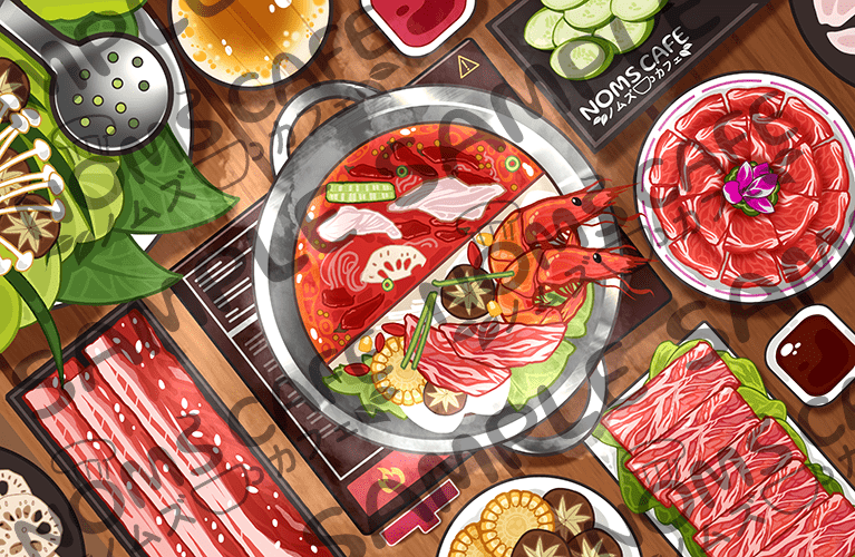 Poster Hot Pot Night | Poster POSTER-HOTPOT-NIGHT
