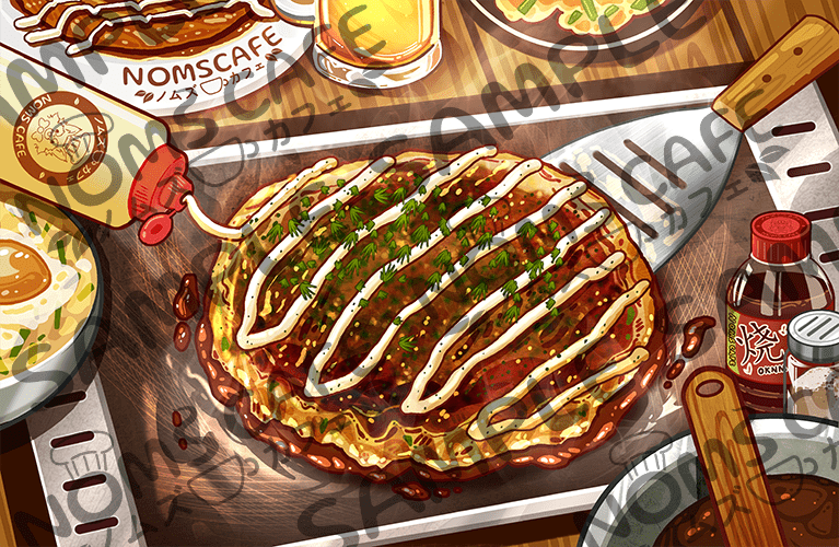 Poster Okonomiyaki | Poster POSTER-OKONOMIYAKI