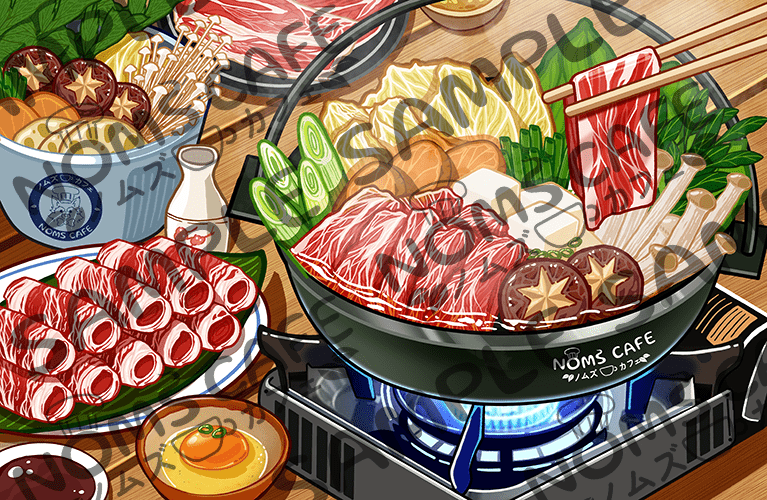 Poster Sukiyaki Hot Pot | Poster POSTER-SUKI-HOTPOT
