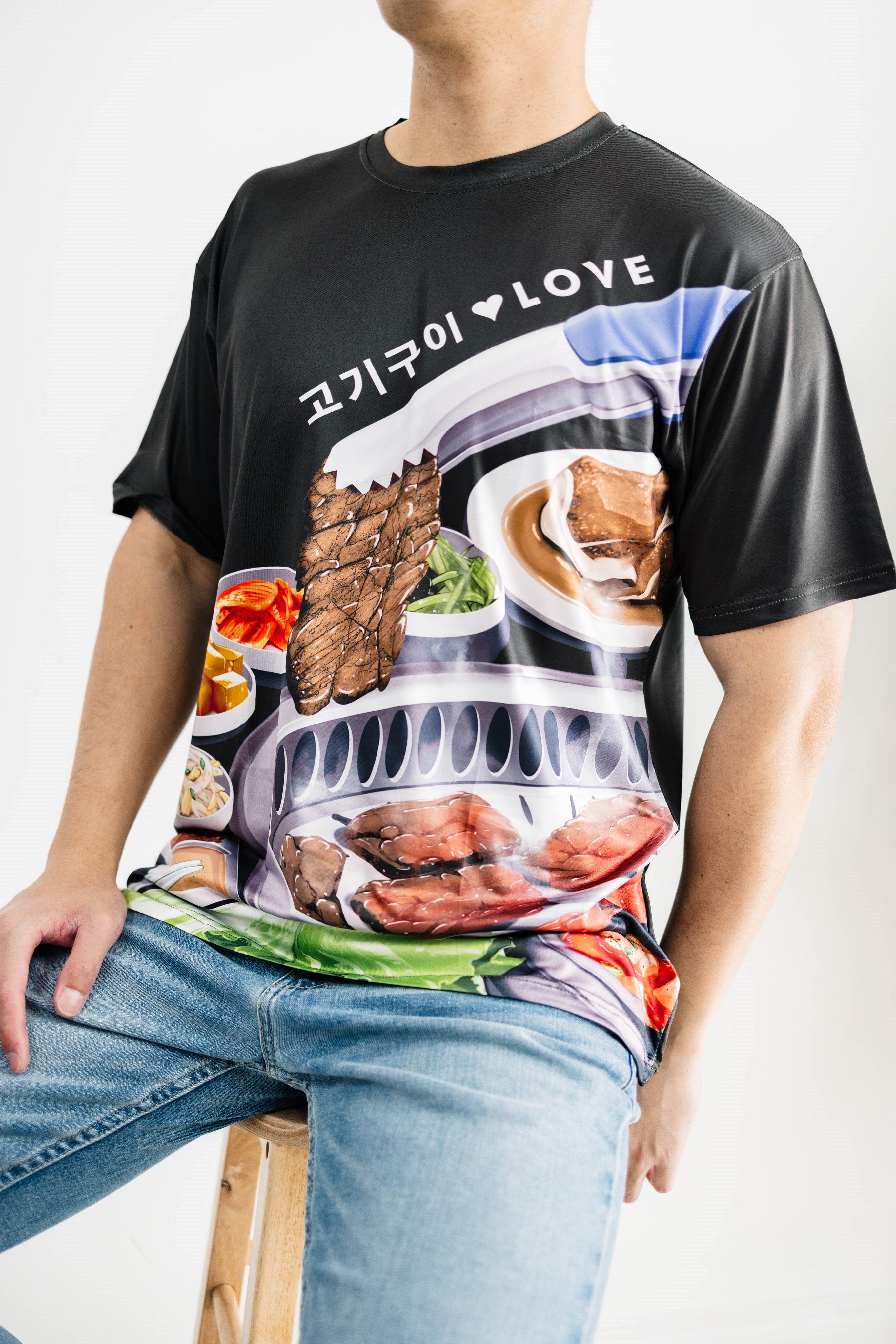 SHIRT Korean BBQ Poly T-shirt