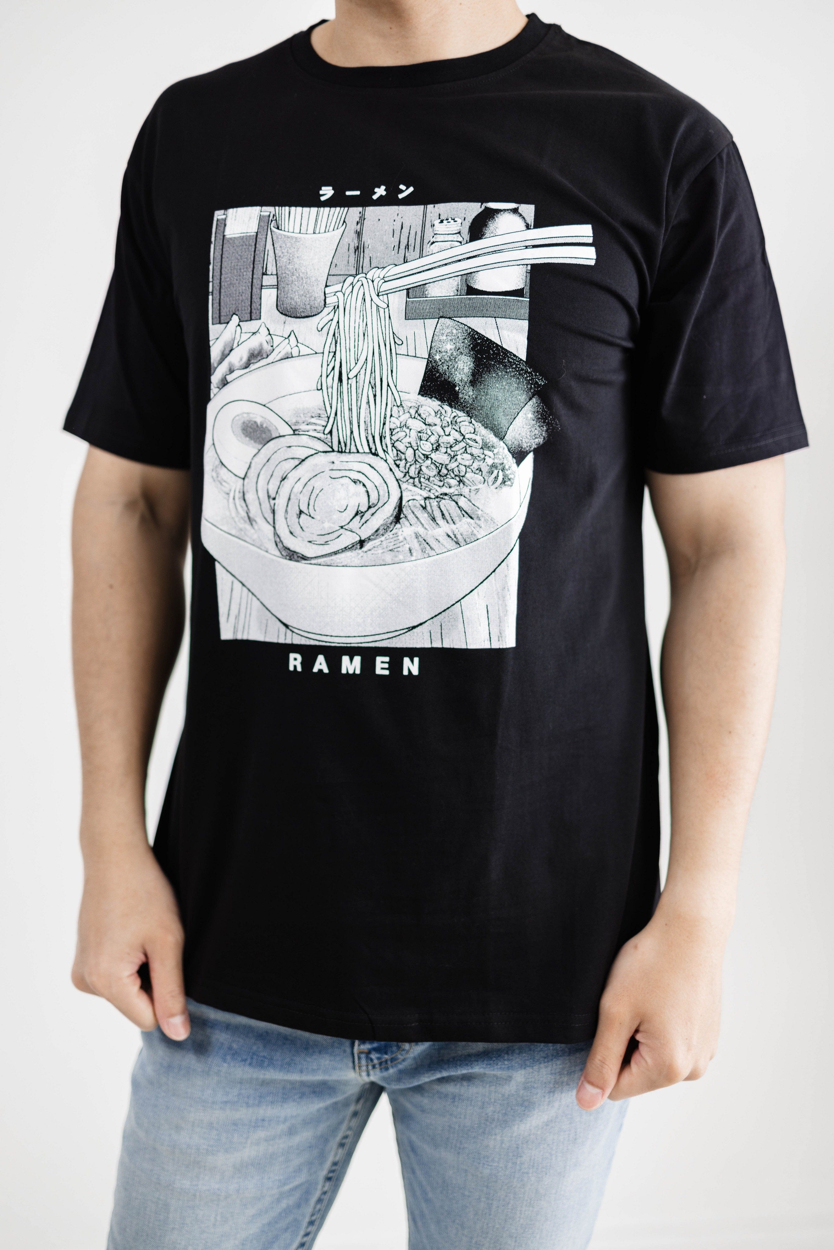 SHIRT Ramen Manga Cotton  T-Shirt