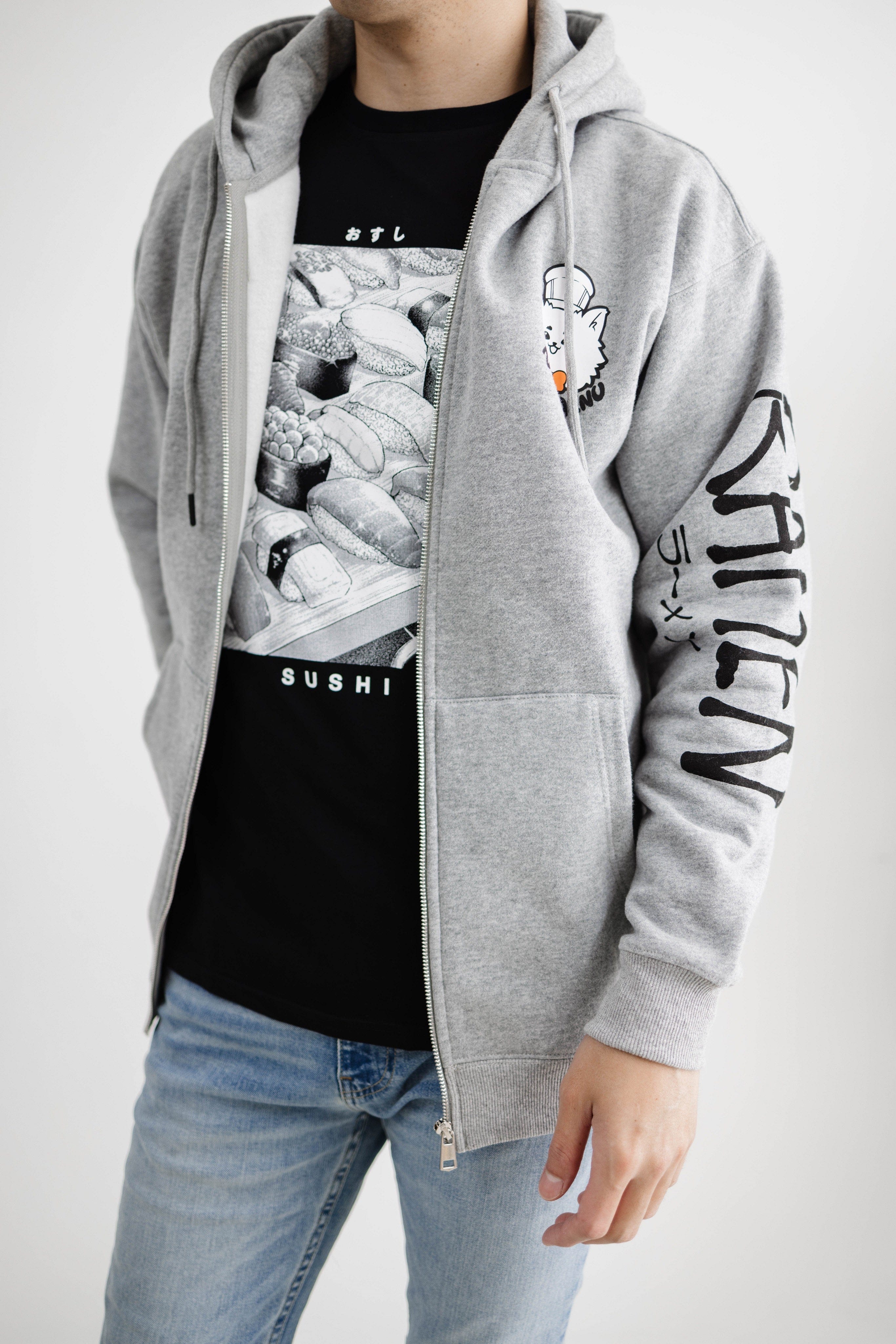 SHIRT Sushi Manga Cotton T-Shirt