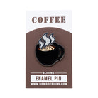 Pin Coffee Interactive Sliding Enamel Pin PIN-COFFEE